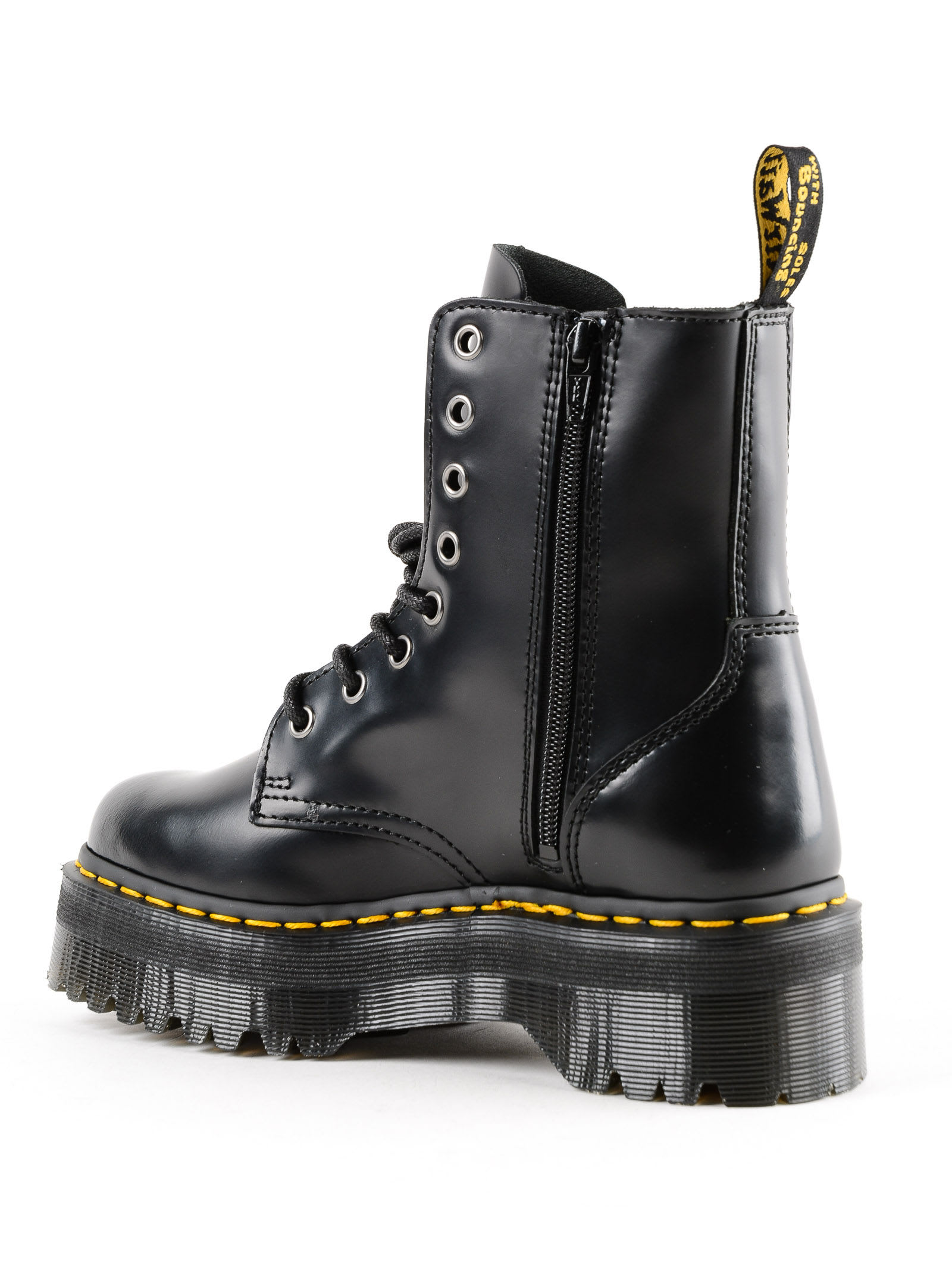 doc martens platform zip