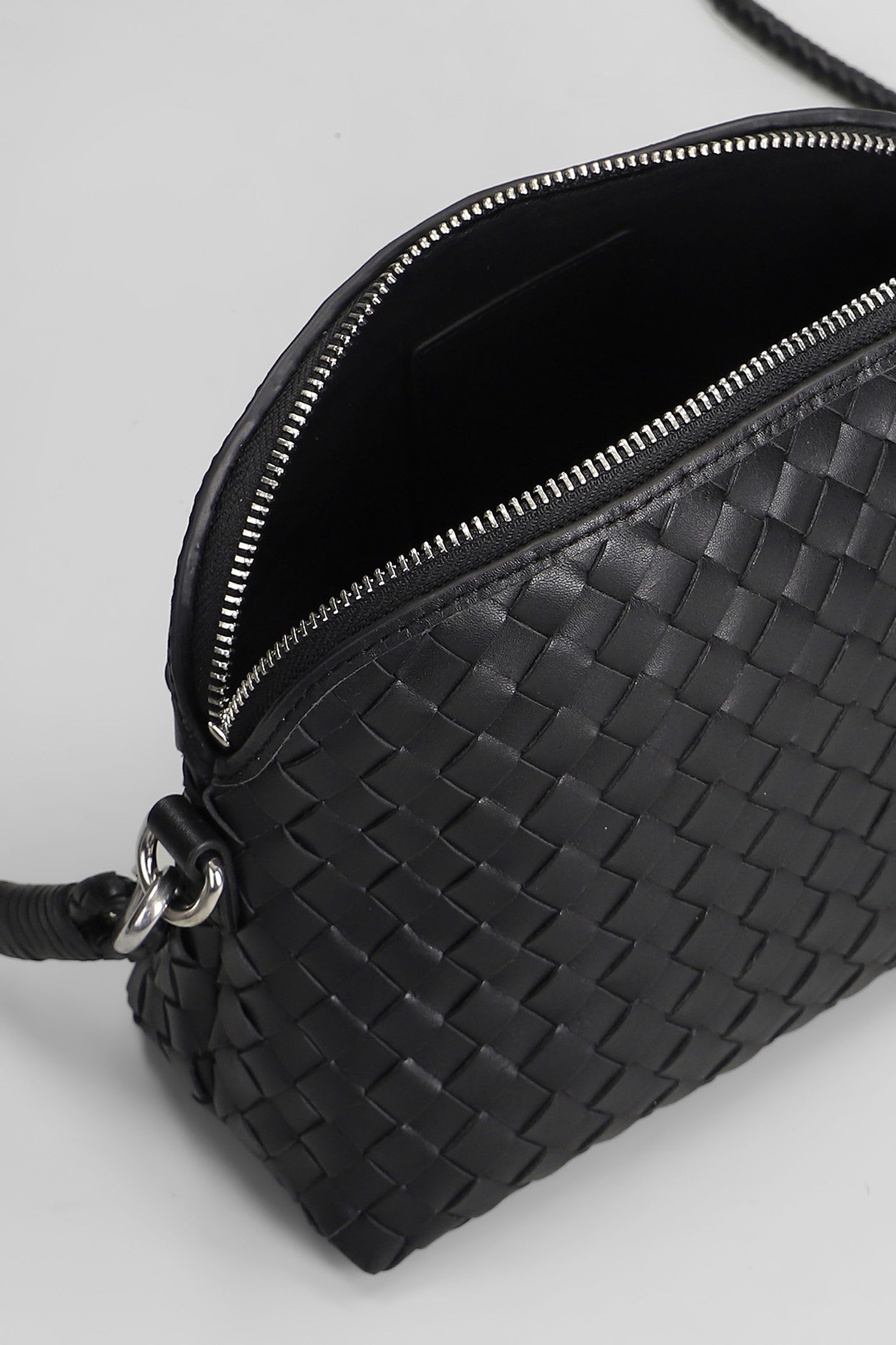 Dragon Diffusion Chunky Fellini Shoulder Bag In Black Leather In Black