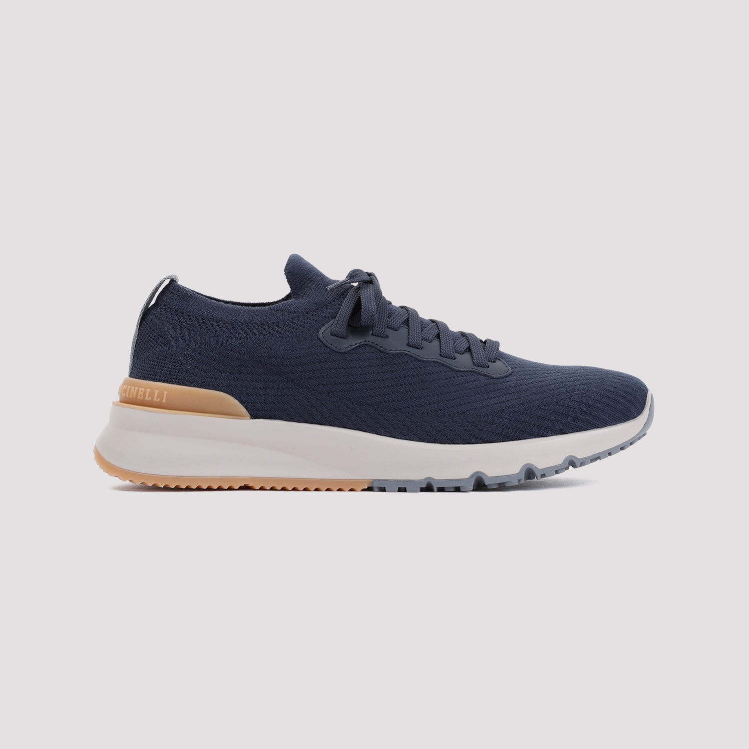 Brunello Cucinelli Wool Shoes In Blue