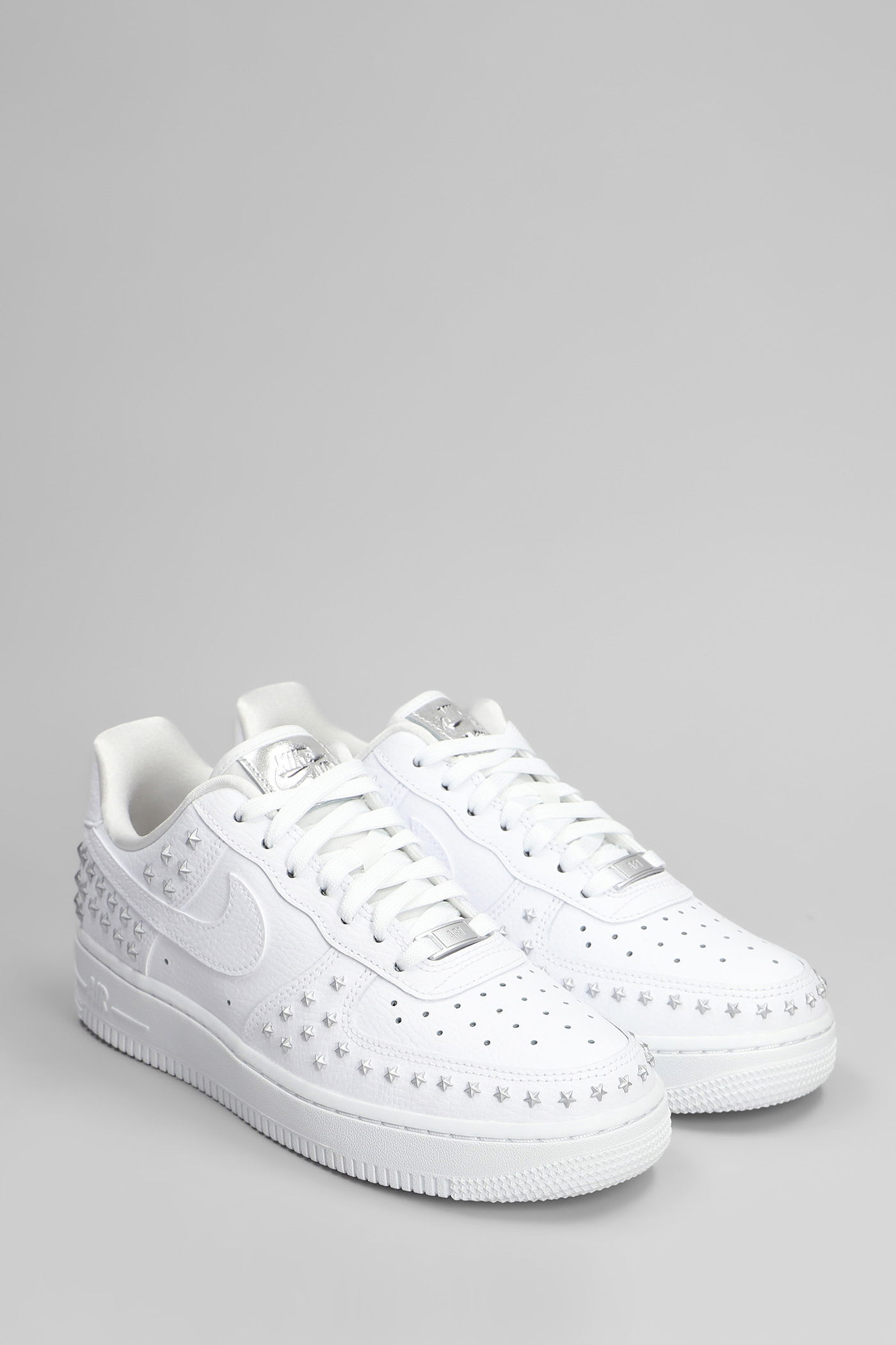 Nike Air Force 1 07 Xx Sneakers In White Leather In White