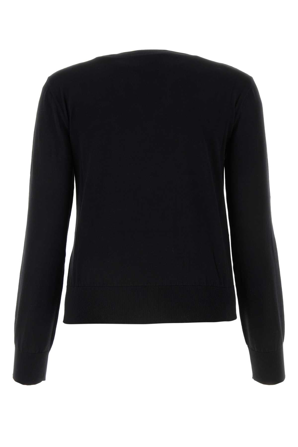 Shop Dsquared2 Black Cotton Sweater
