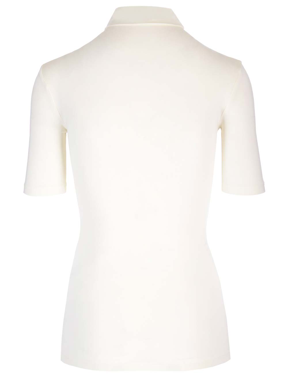 Shop Off-white Fitted Top In Bianco