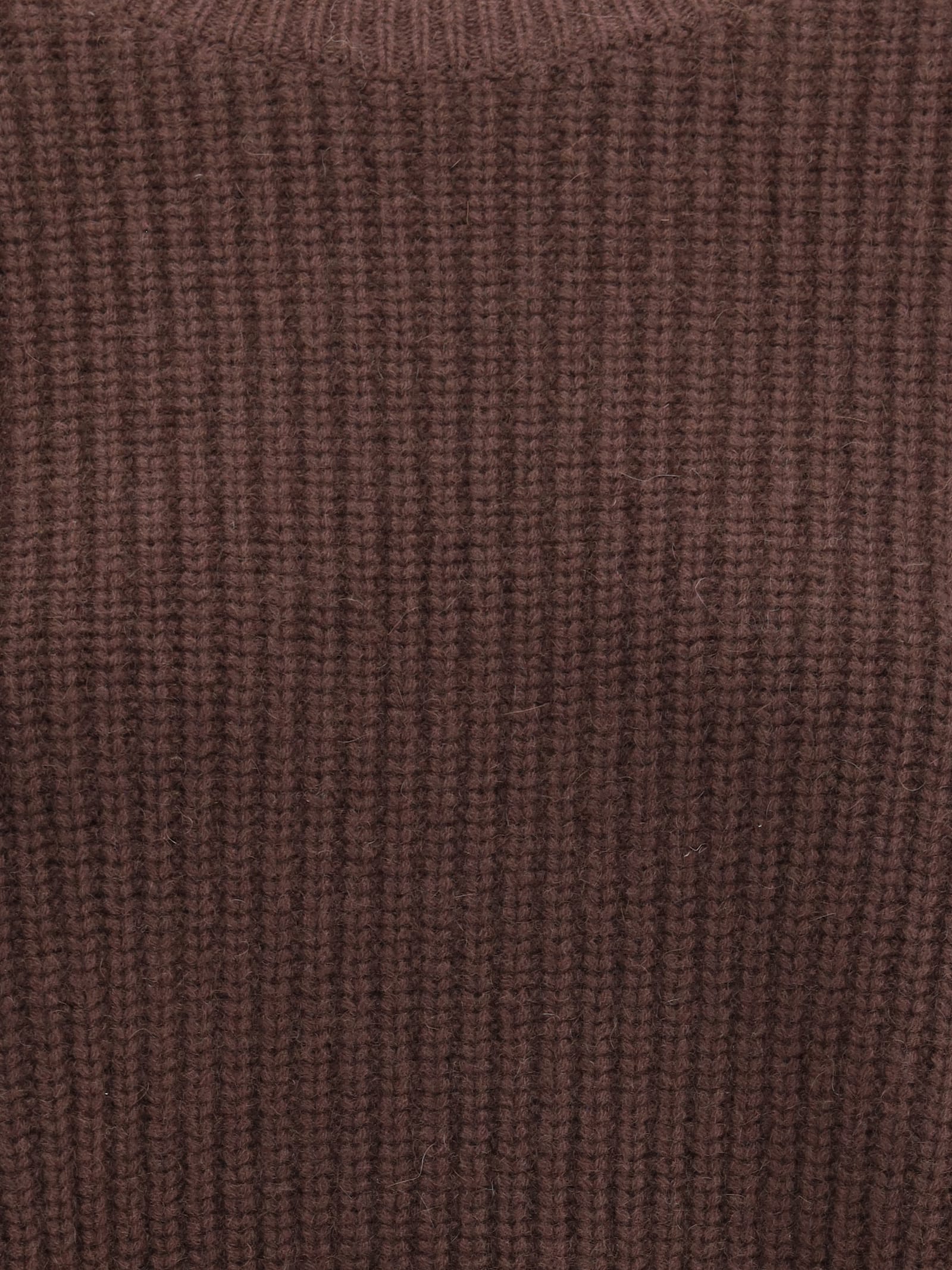 Loulou Studio Ribbed Cashmere Sweater In Brown