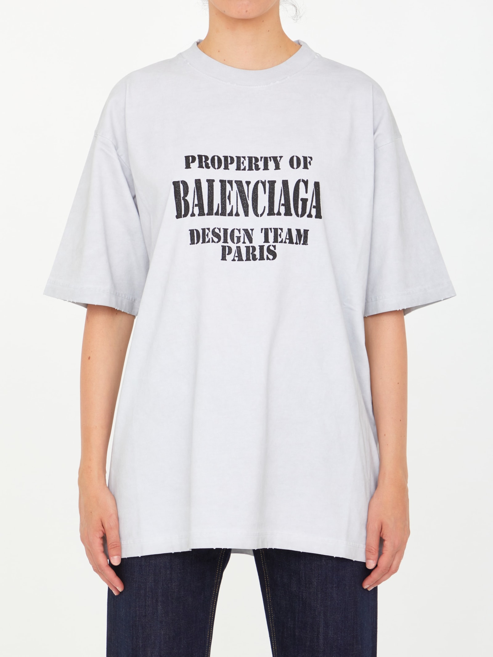 Balenciaga Oversized Printed T-shirt