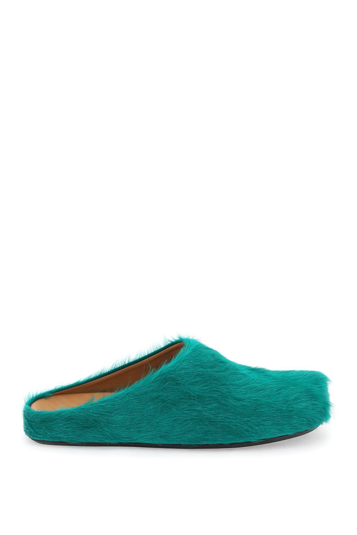 Marni Fussbett Sabot In Sea Green (light Blue)
