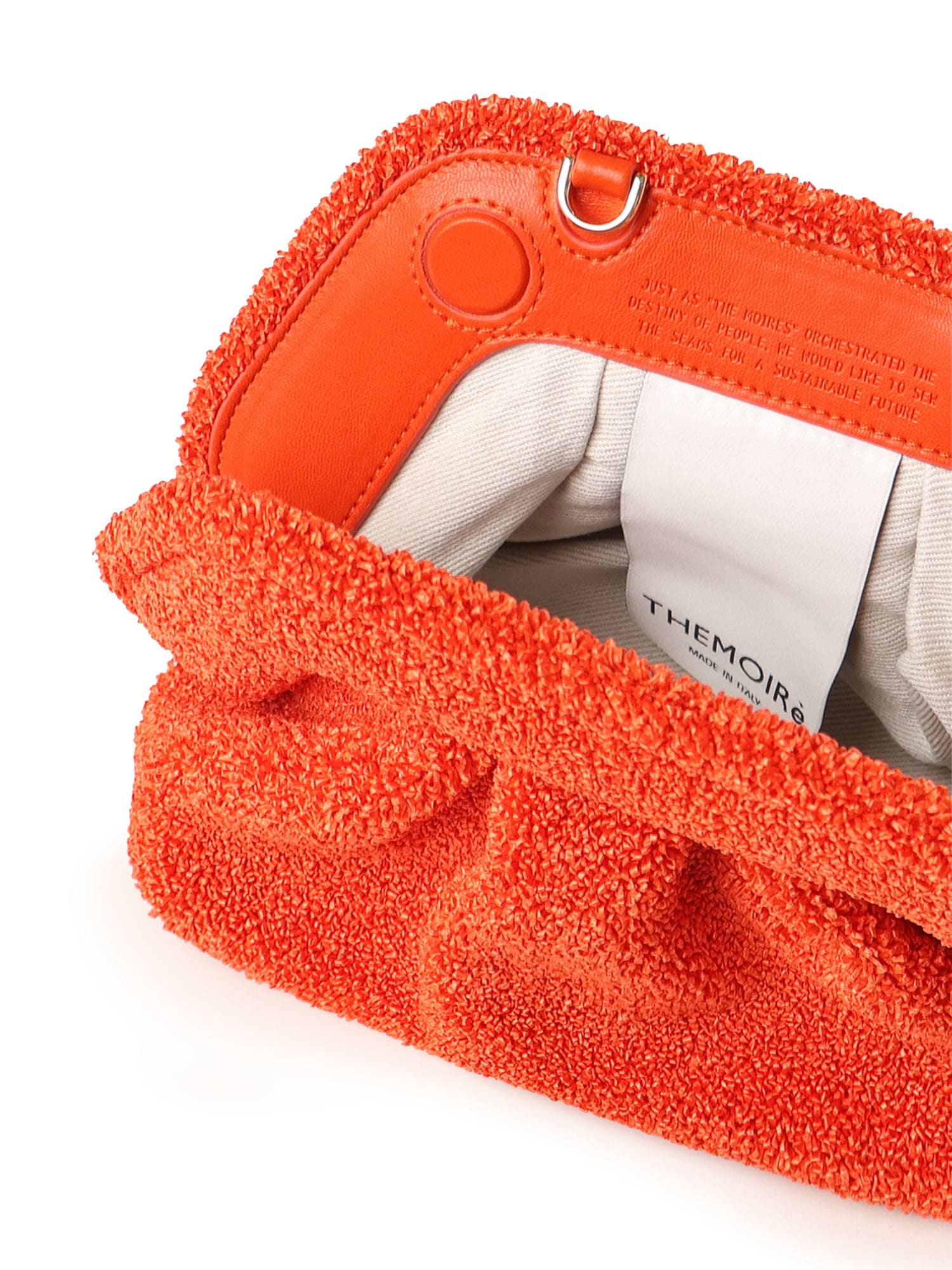 Themoirè Gea Sea Sponge Mini Bag In Orange