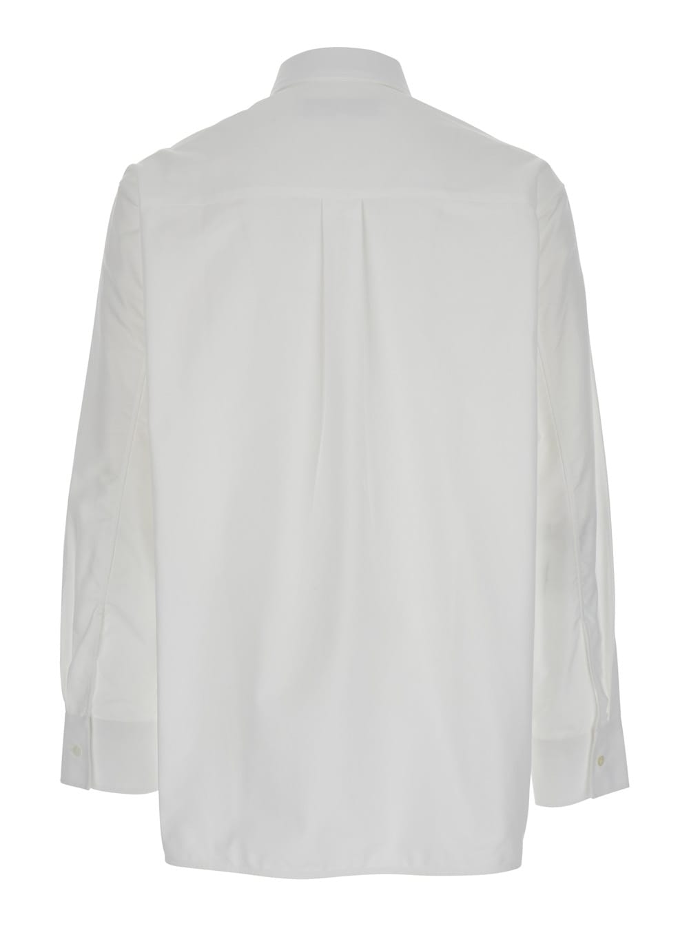 Jw Anderson White Shirt With Classic Collar In White