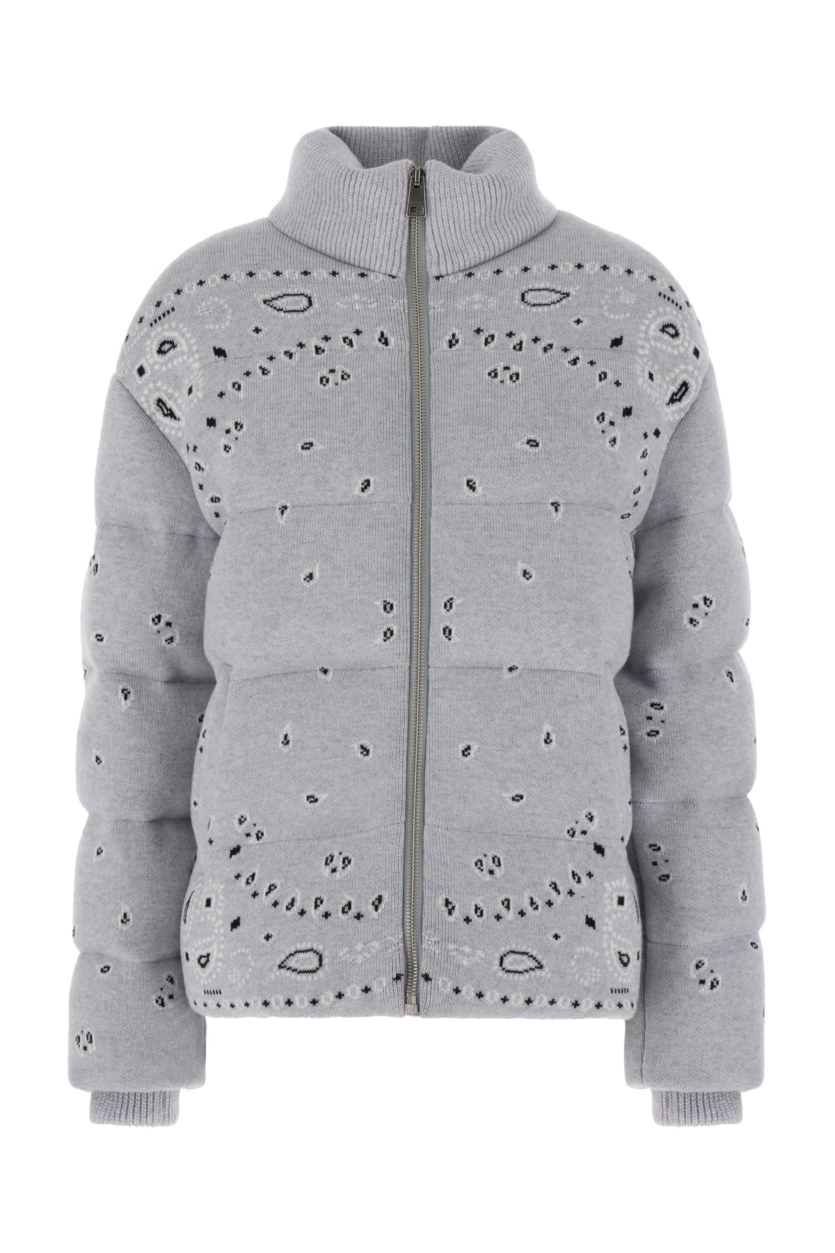 Shop Alanui Embroidered Wool Down Jacket In 0984