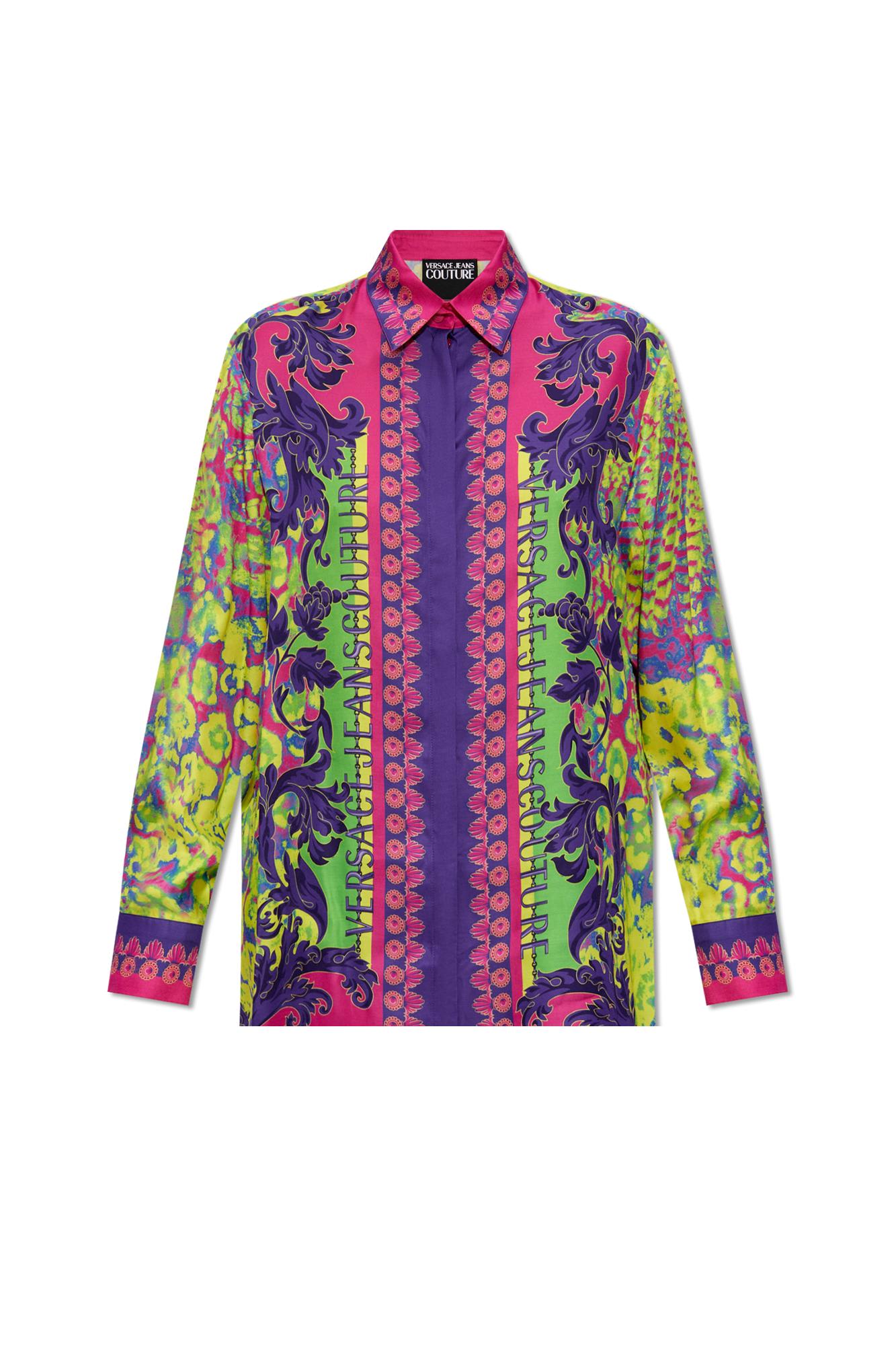 VERSACE JEANS COUTURE VERSACE JEANS COUTURE PRINTED SHIRT VERSACE JEANS COUTURE