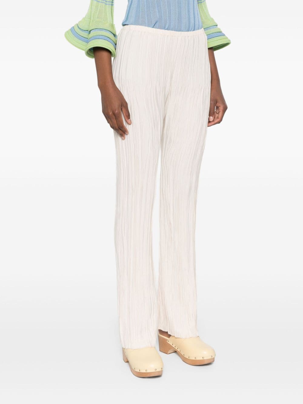 Forte Forte Golden Goose Cotton Wide-leg Sweatpants In White