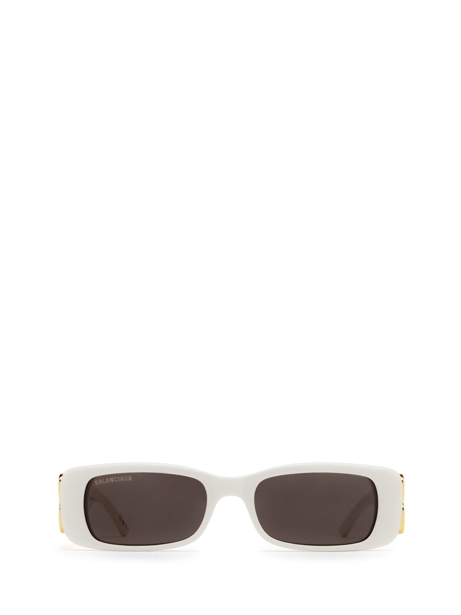 Balenciaga Eyewear Bb0096s White Sunglasses