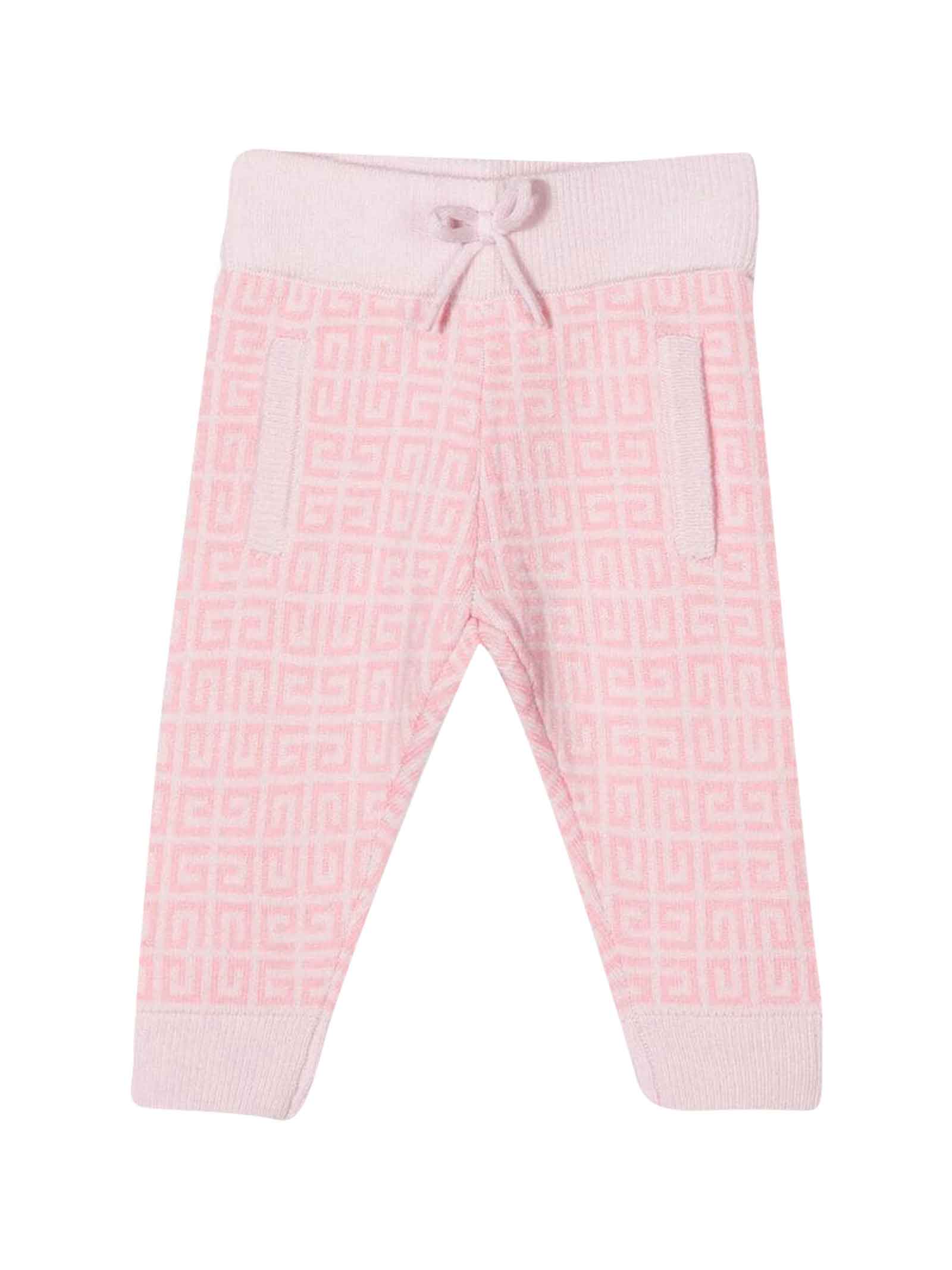 Givenchy Pink Leggings Baby Girl