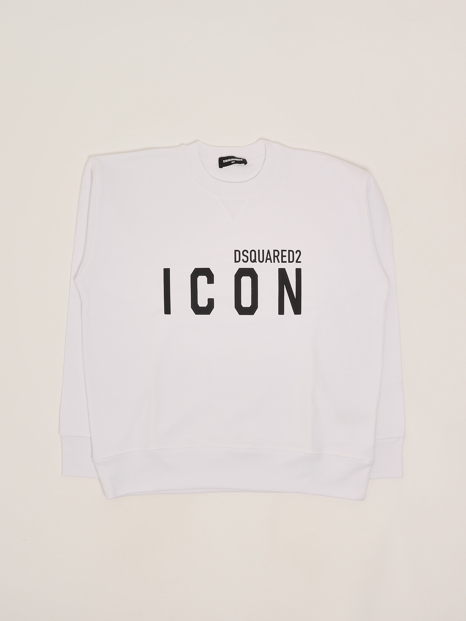 Dsquared2 Slouch Fit Icon Sweatshirt Sweatshirt In White