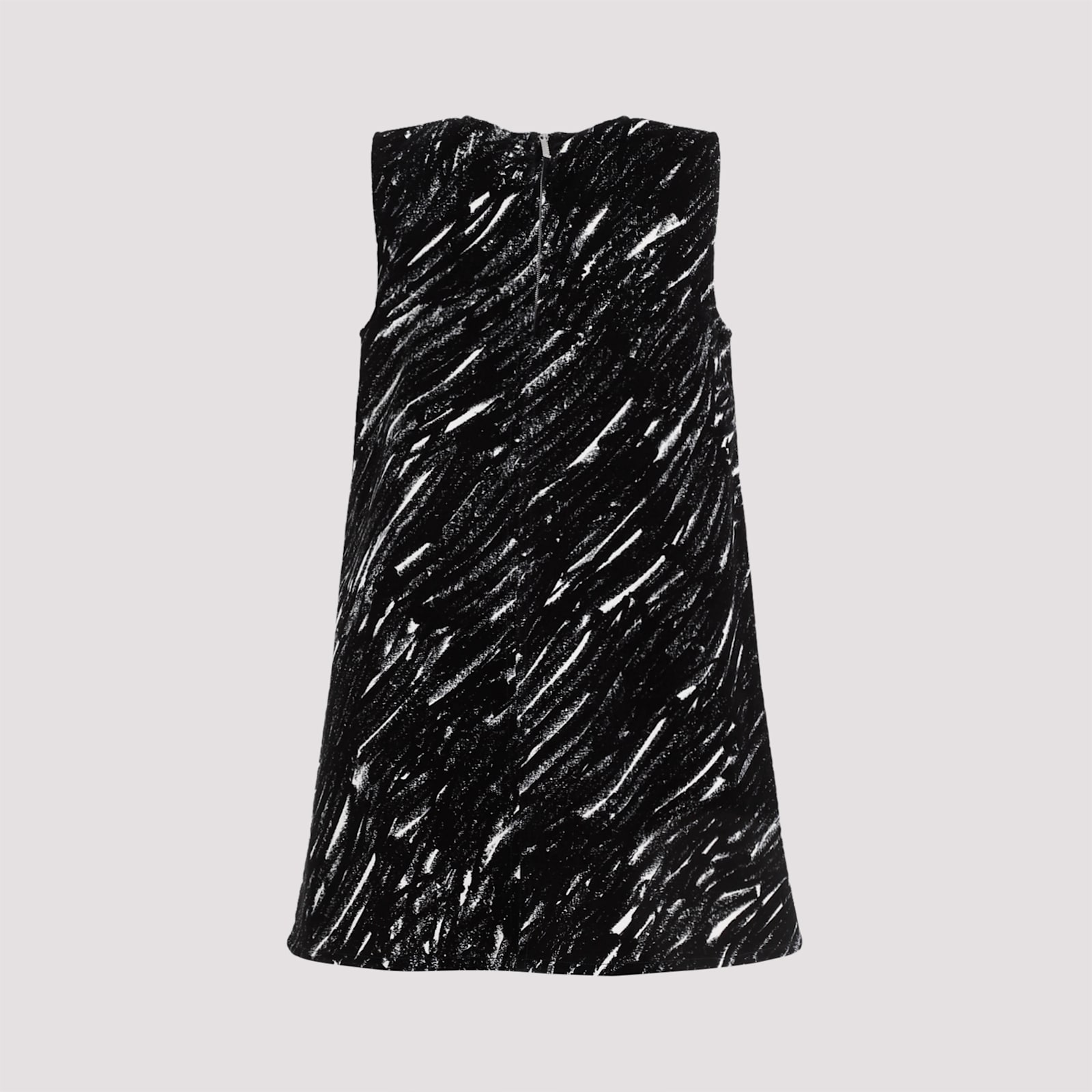 Shop Marni Cotton Mini Dress In Black