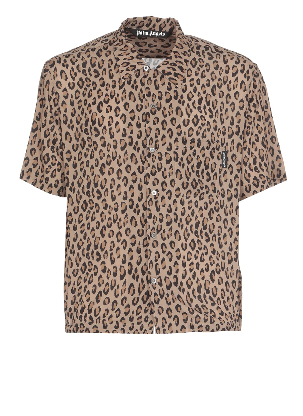 Palm Angels Leopard Shirt
