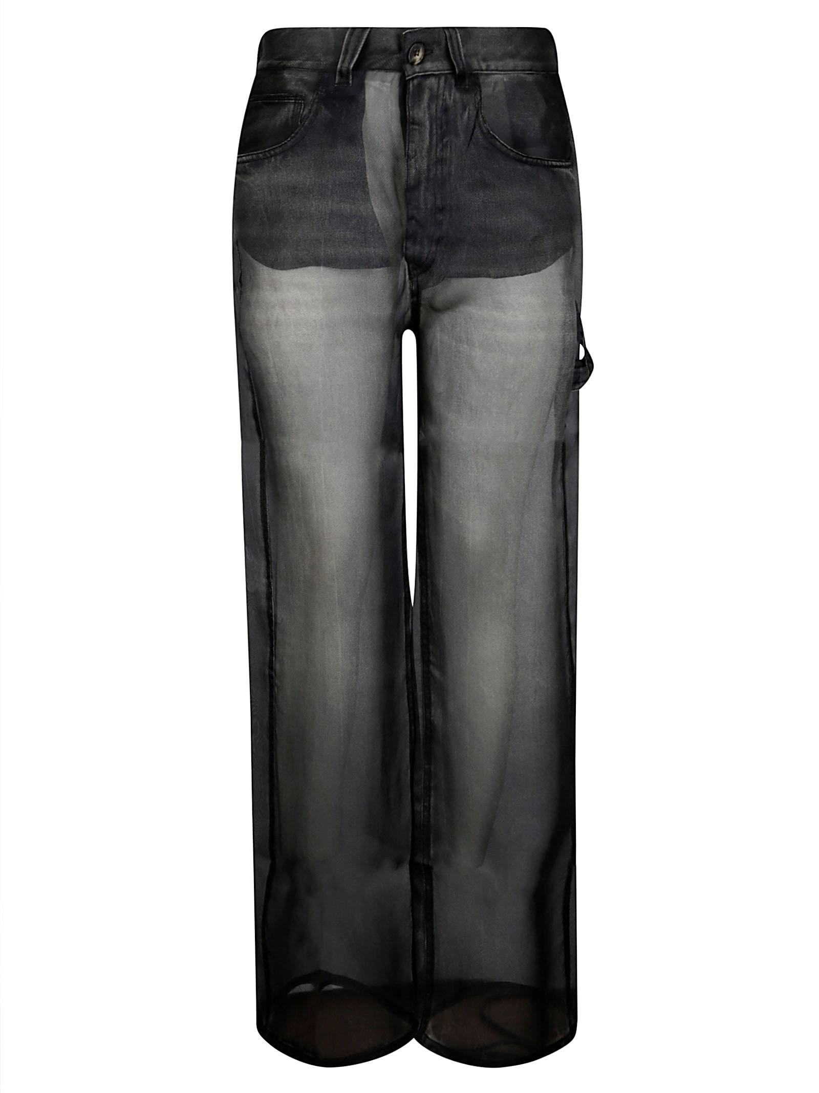 Winona Black Denim Print