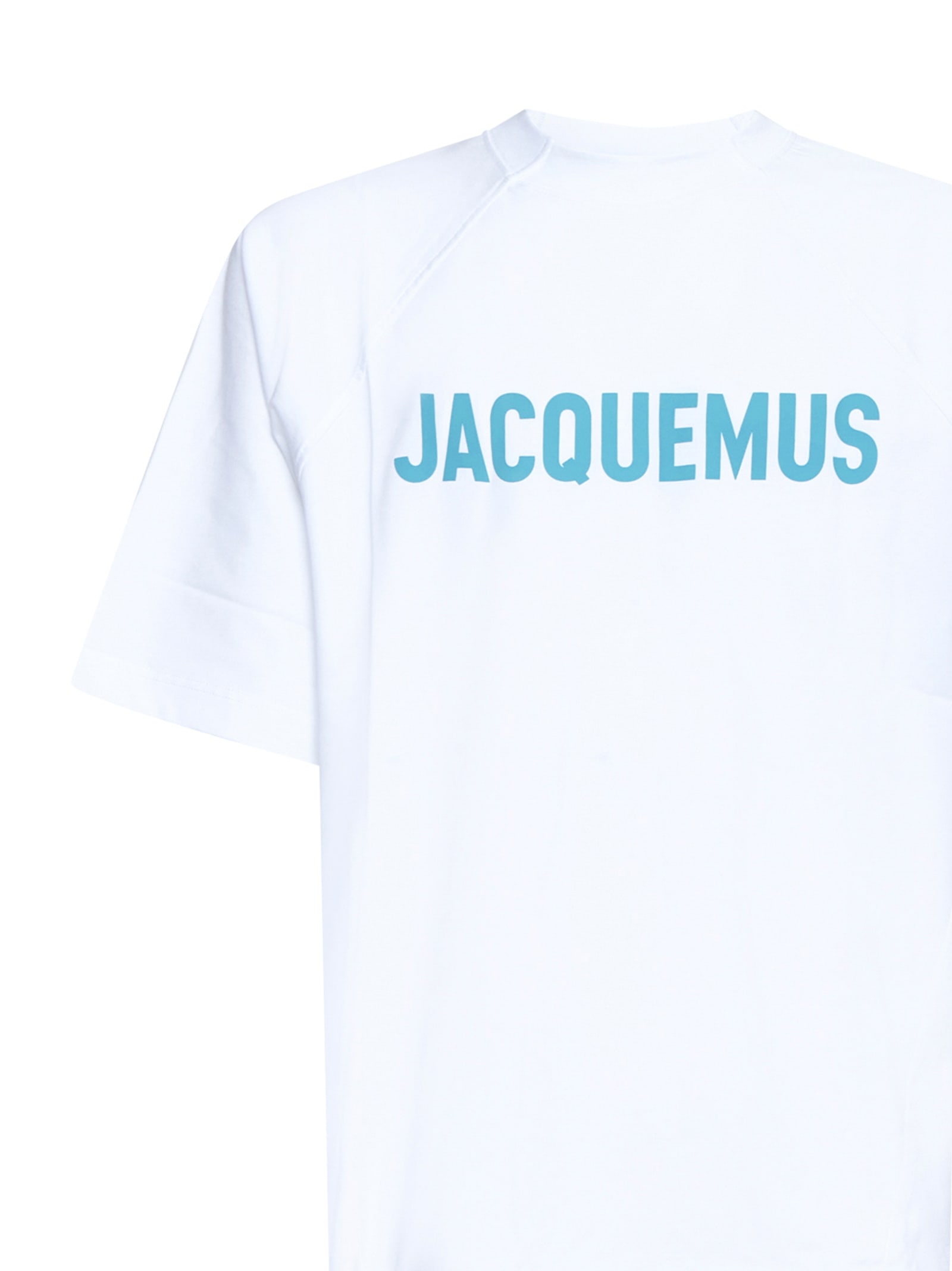 Shop Jacquemus T-shirt In White/blue