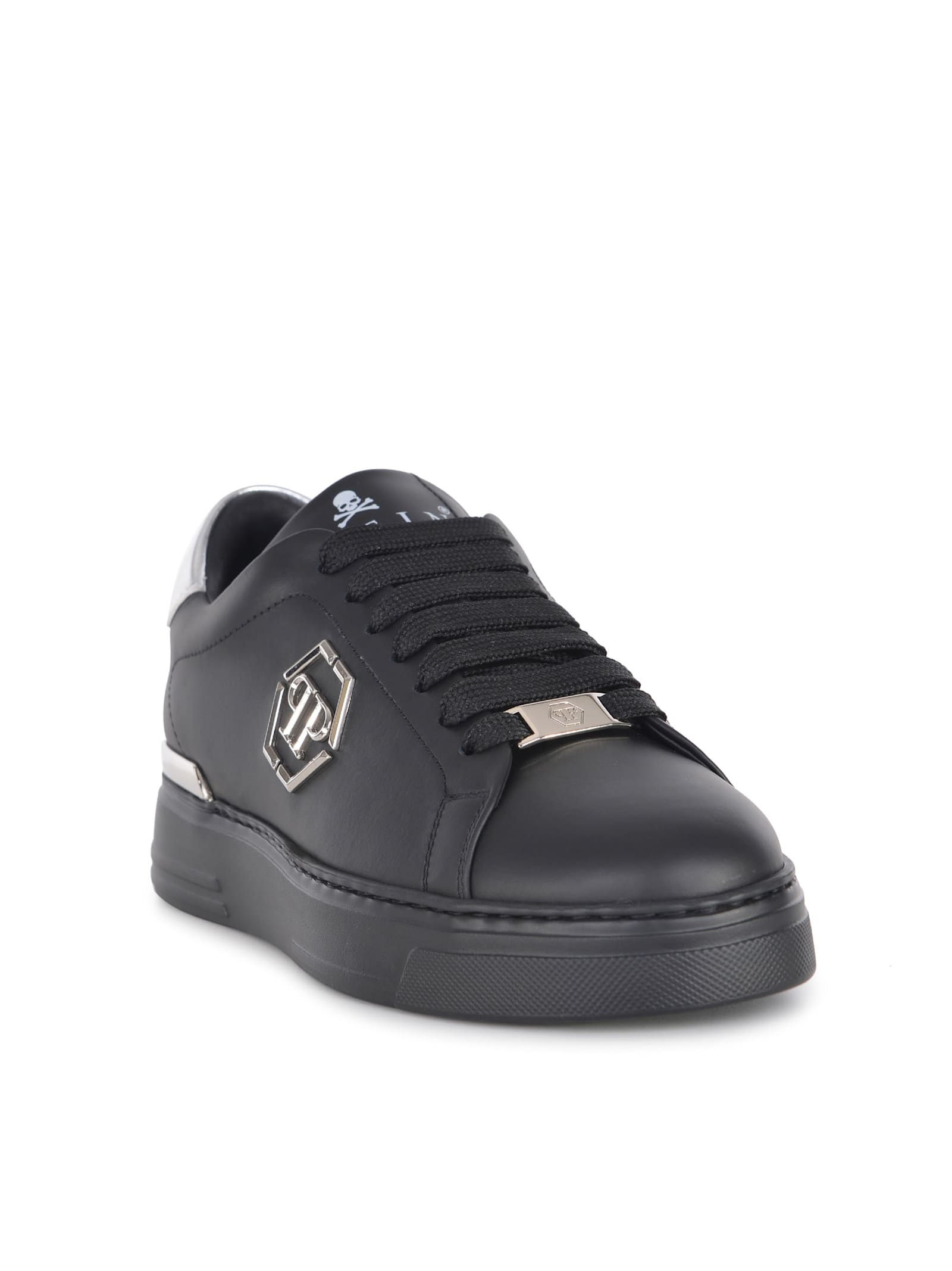 PHILIPP PLEIN PHILIPP PLEIN SNEAKERS IN LEATHER
