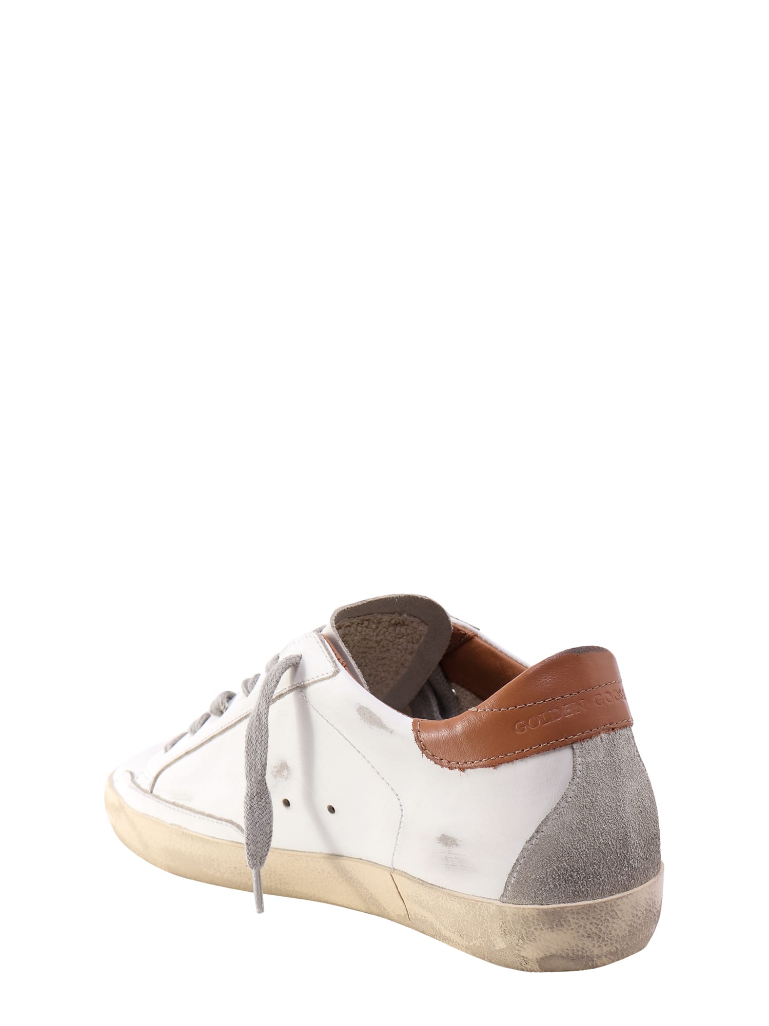 Shop Golden Goose Superstar Sneakers In White