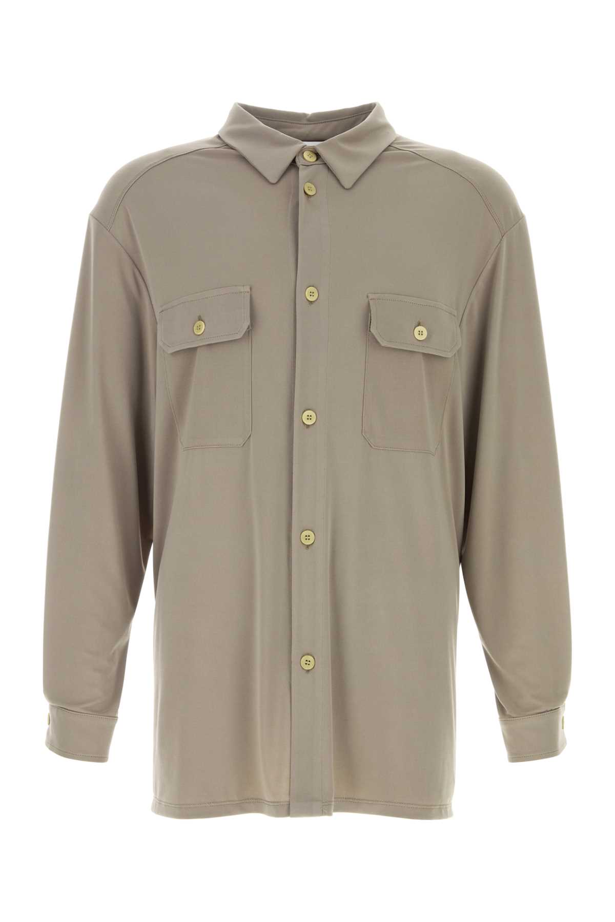 Magliano Shirt Harvest Long Sleeves In Taupe