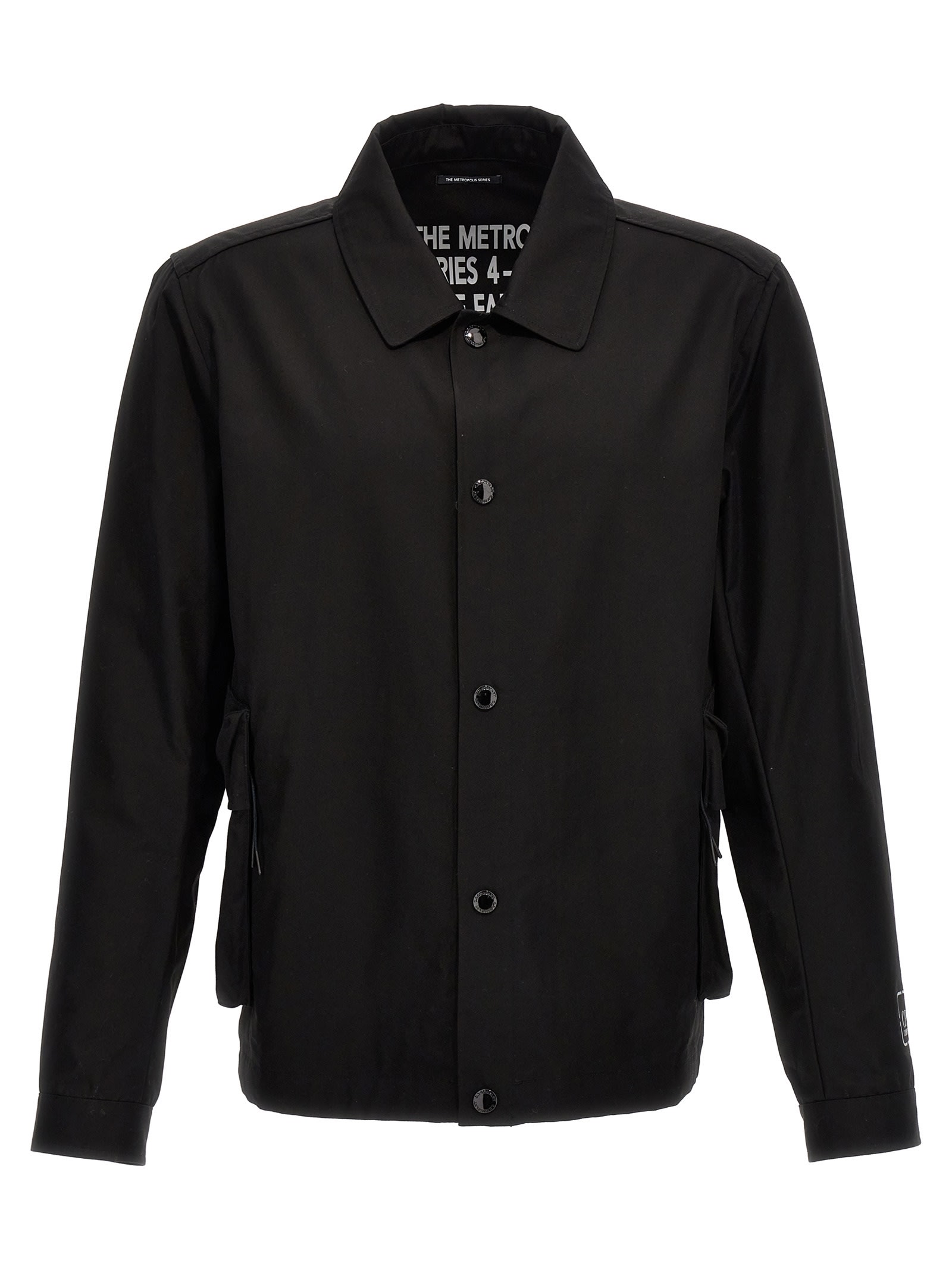 Shop C.p. Company The Metropolis Series Jacket In Black