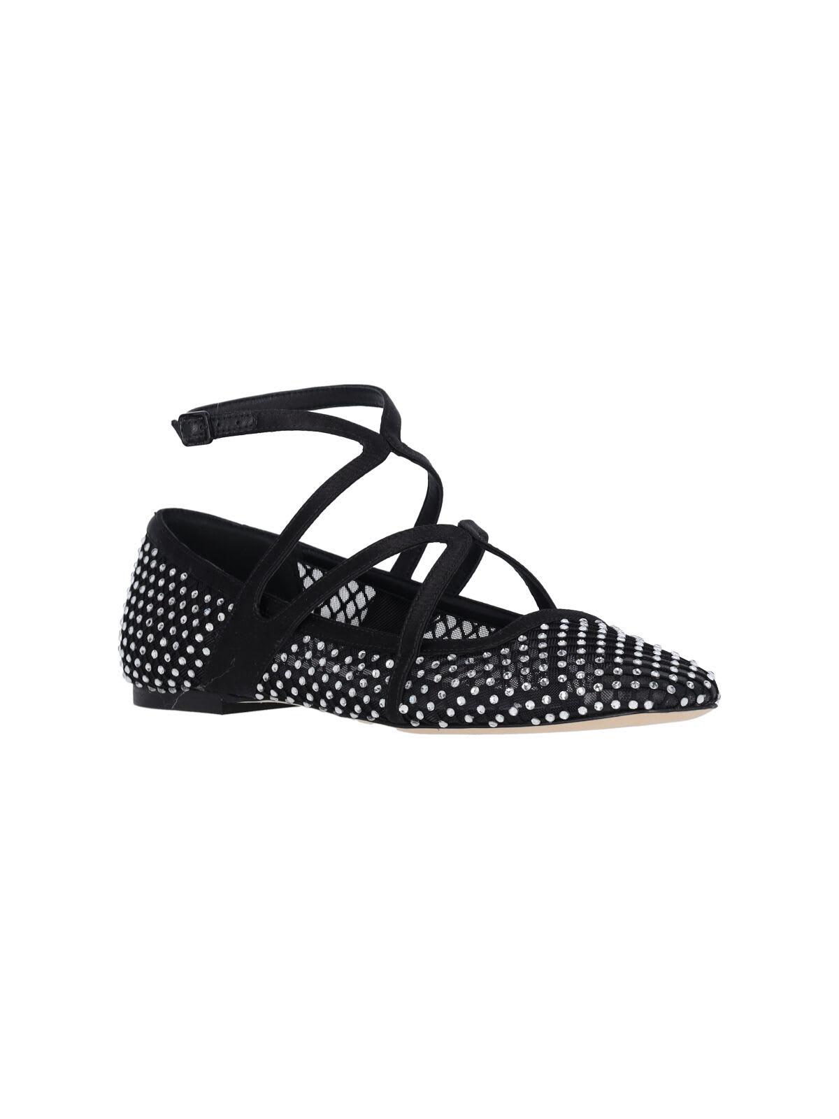Jimmy Choo Astoria Ballet Fl In Black