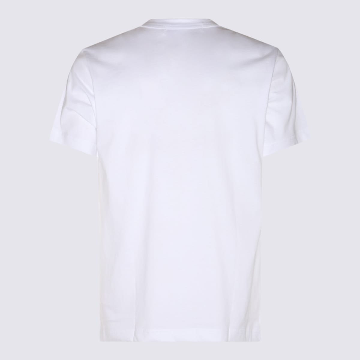 Shop Comme Des Garçons White Multicolour Cotton T-shirt