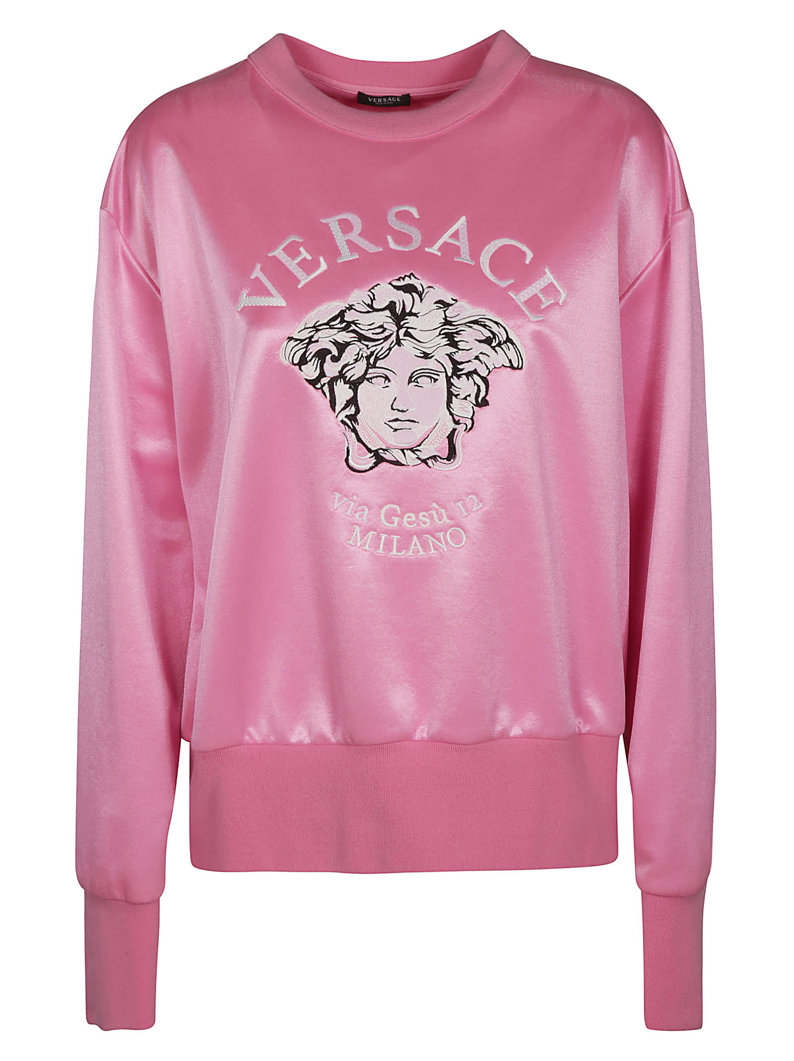 Versace Medusa Head Patched Sweater