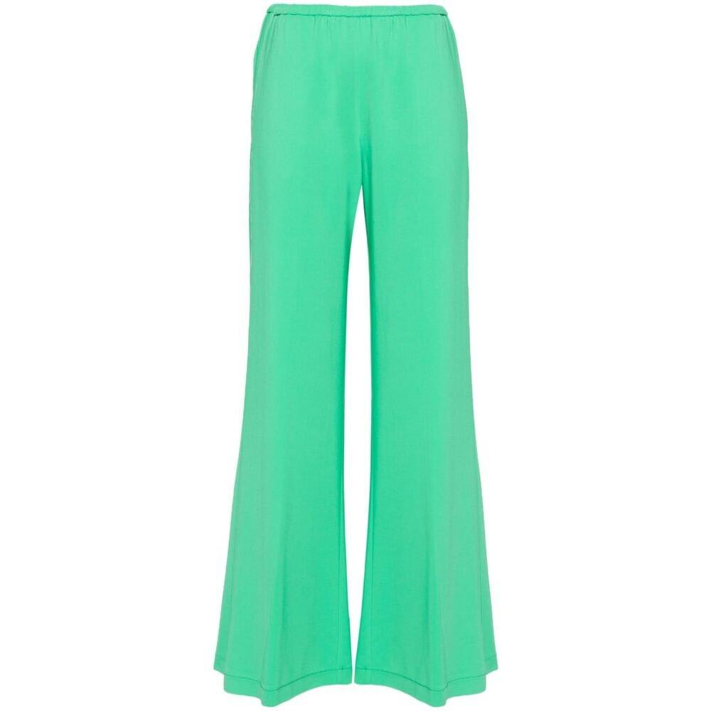 Forte Forte Wide-leg Mid-rise Trousers In Boreale