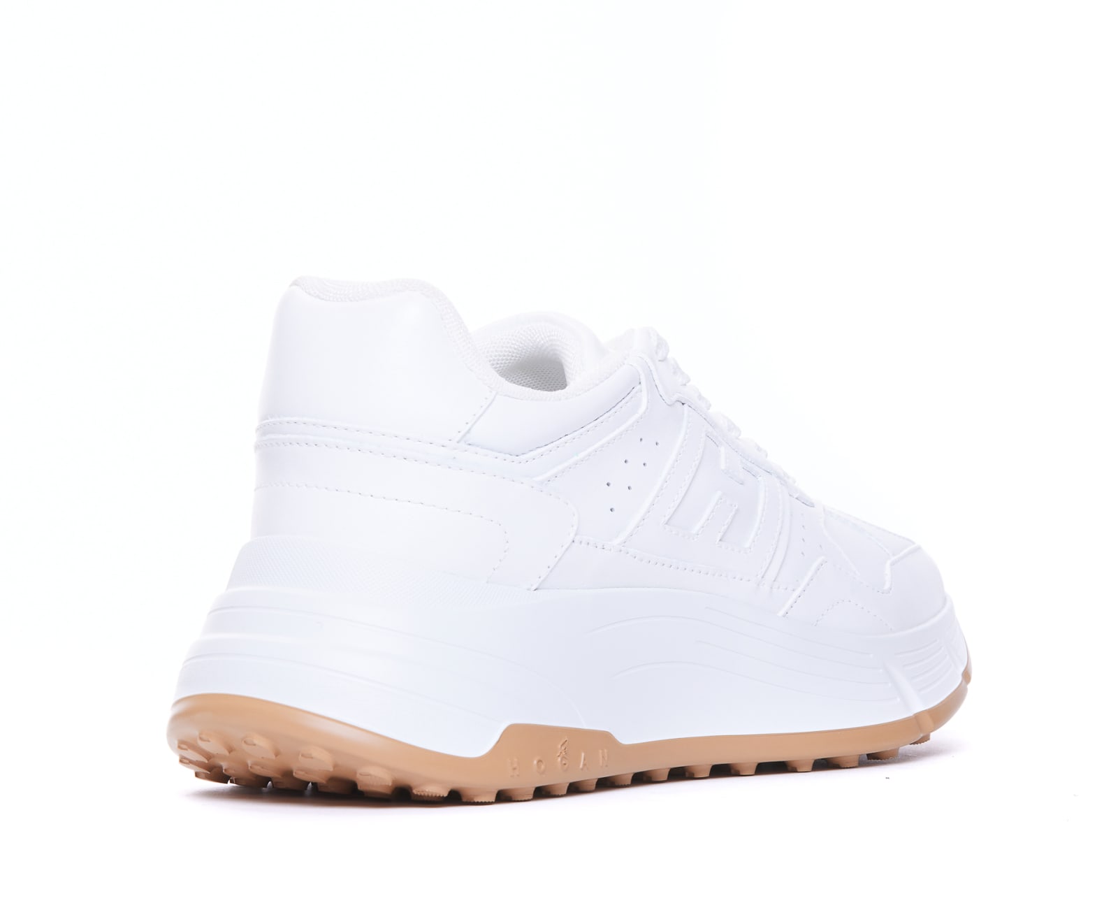 Shop Hogan Hi-fi  Sneakers In White