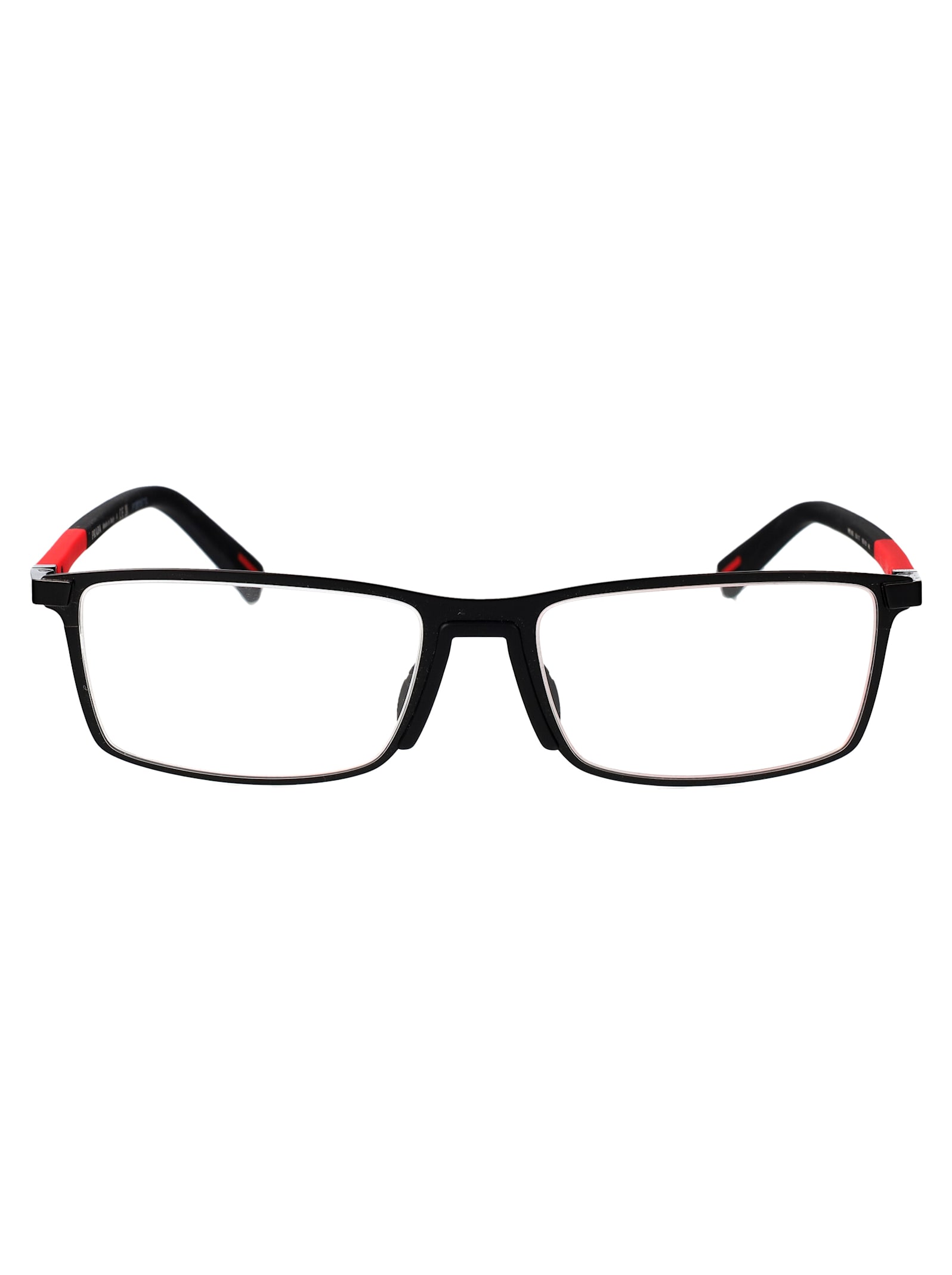 Prada 0ps 53qv Glasses In 1bo1o1 Black Matte