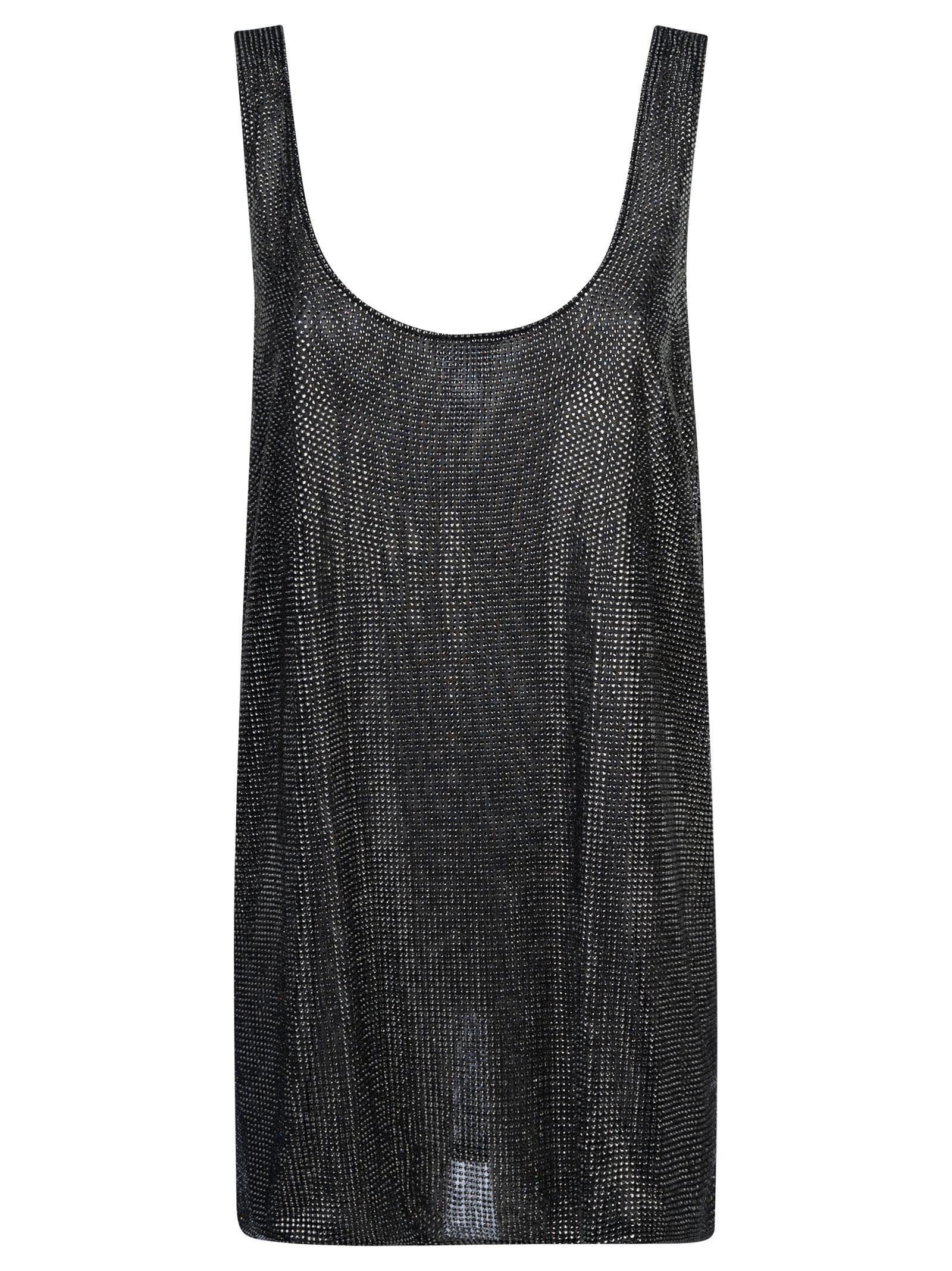 Giuseppe Di Morabito Rhinestone Embellished Tank Dress In Black