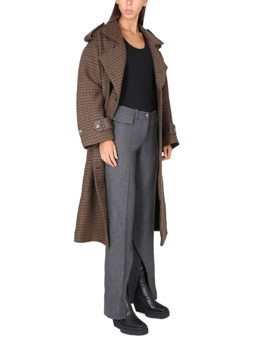 Shop The Mannei Shamali Oversize Coat In Brown