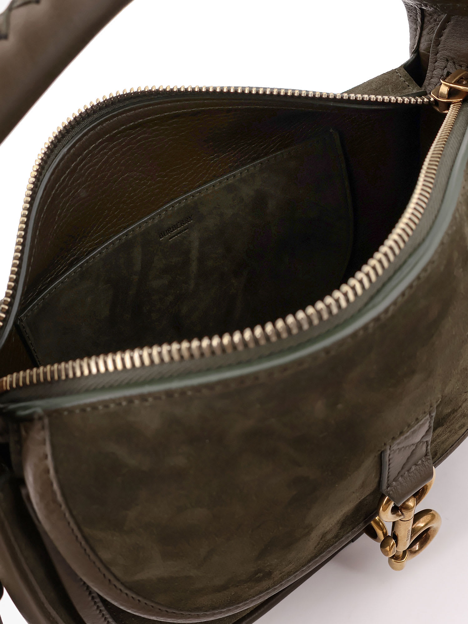 Burberry Clip Foldover-top Small Tote Bag