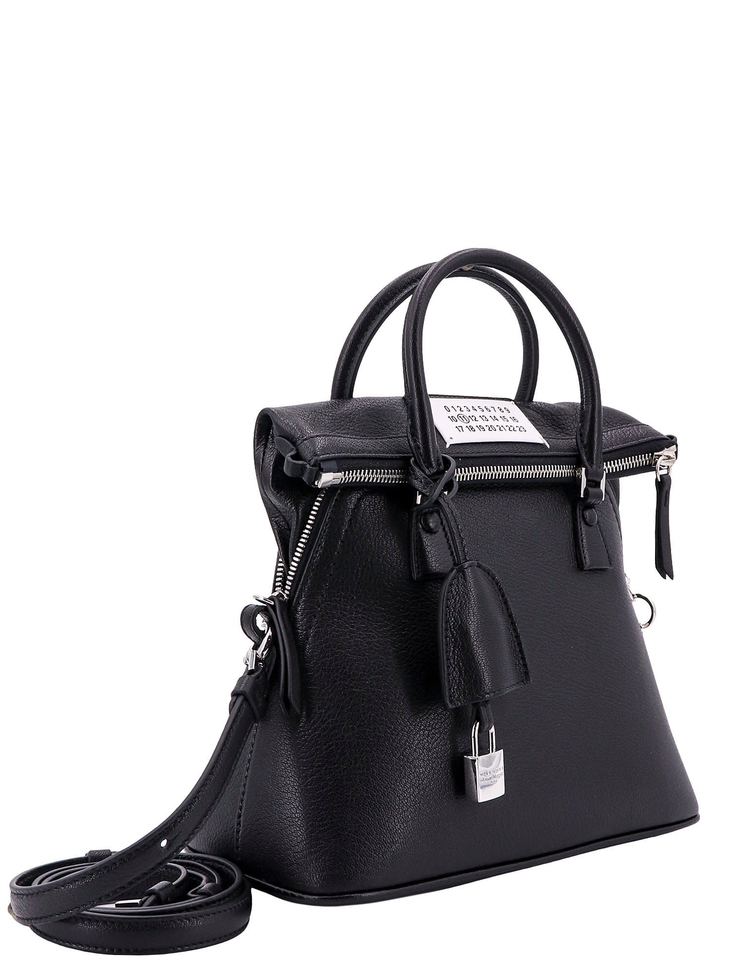 Shop Maison Margiela 5ac Classique Handbag In Black