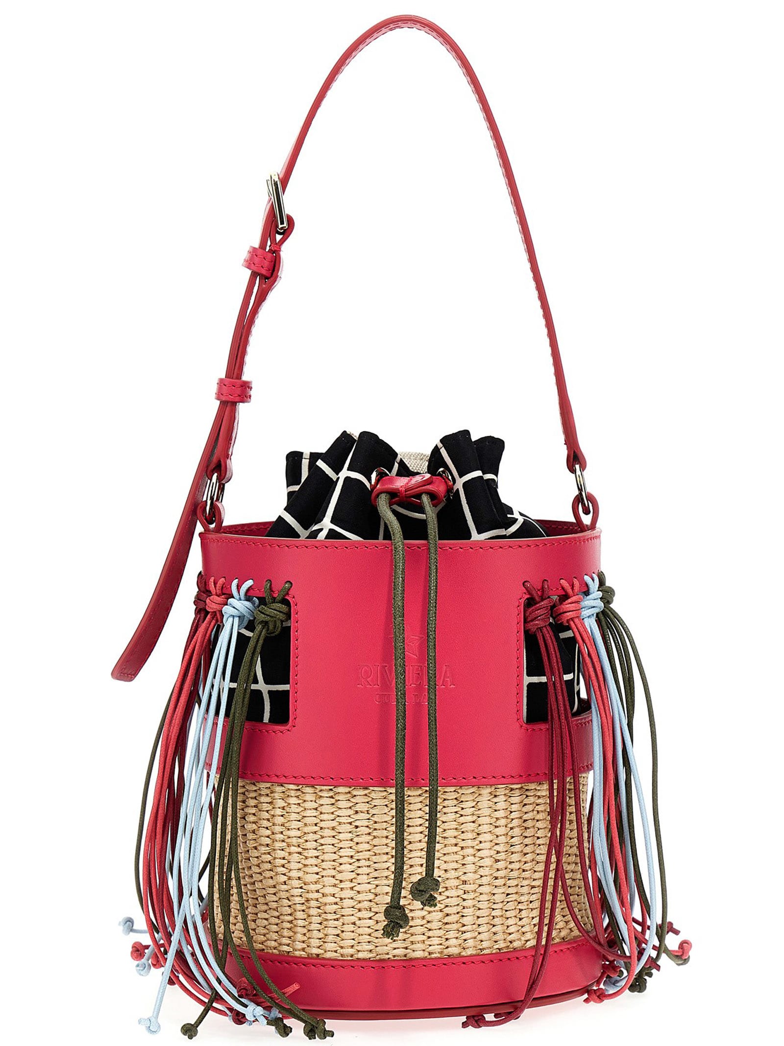 Shop Cuba Lab Riviera Cubalab  X Sanpa Bucket Bag In Fuchsia