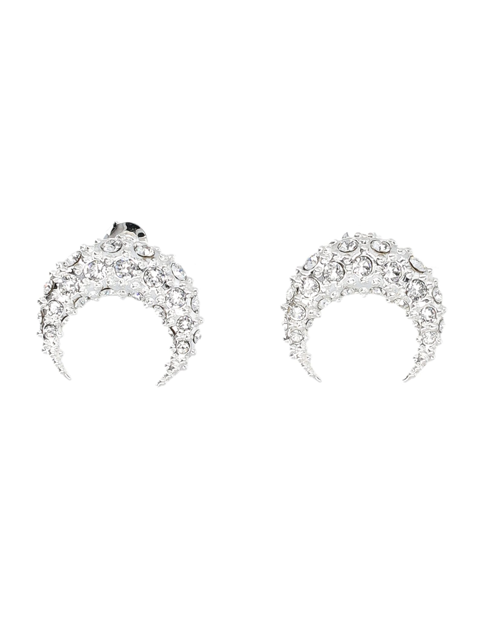 Moon Strass Earring Small