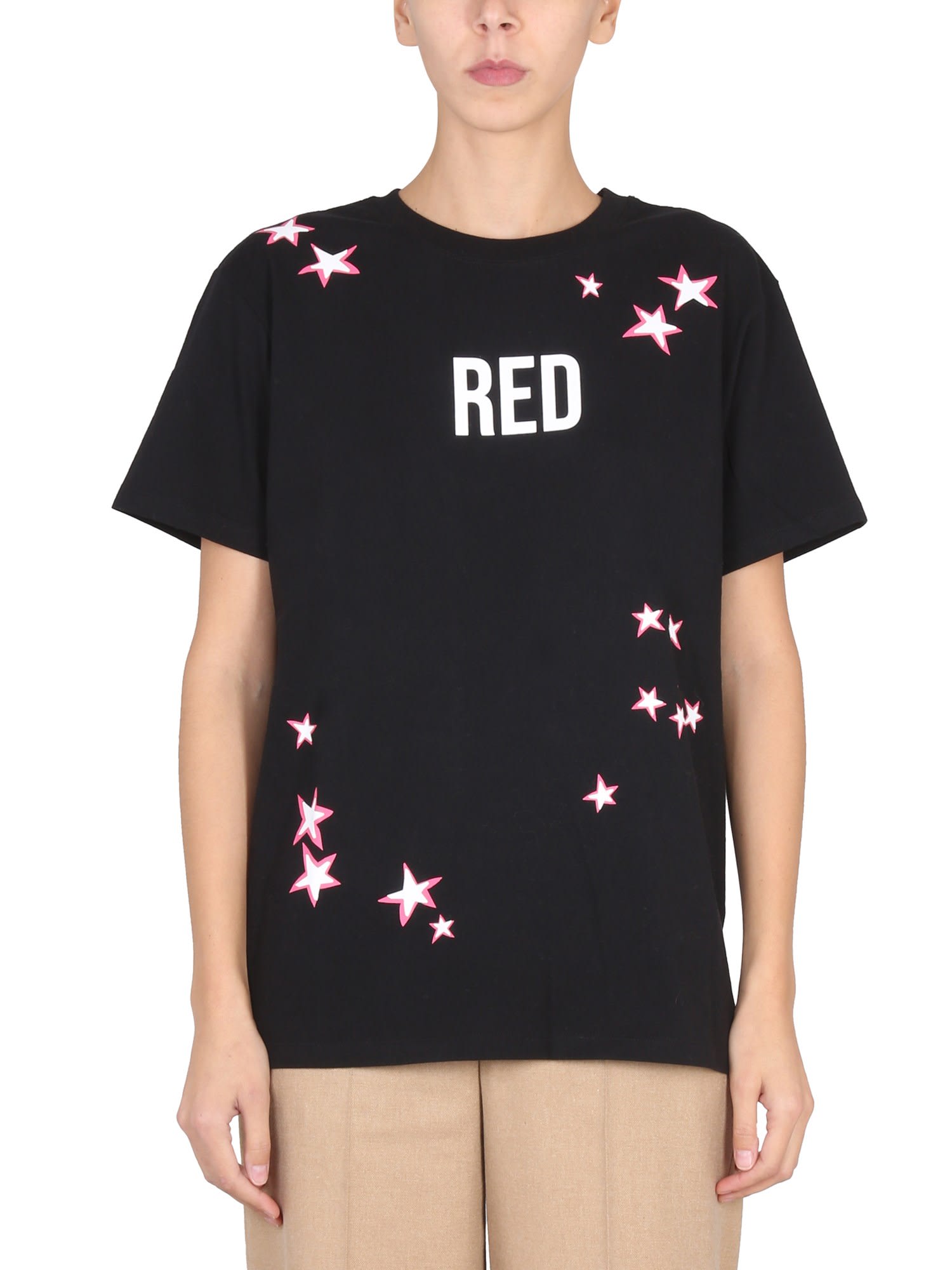 RED Valentino Logo Print T-shirt