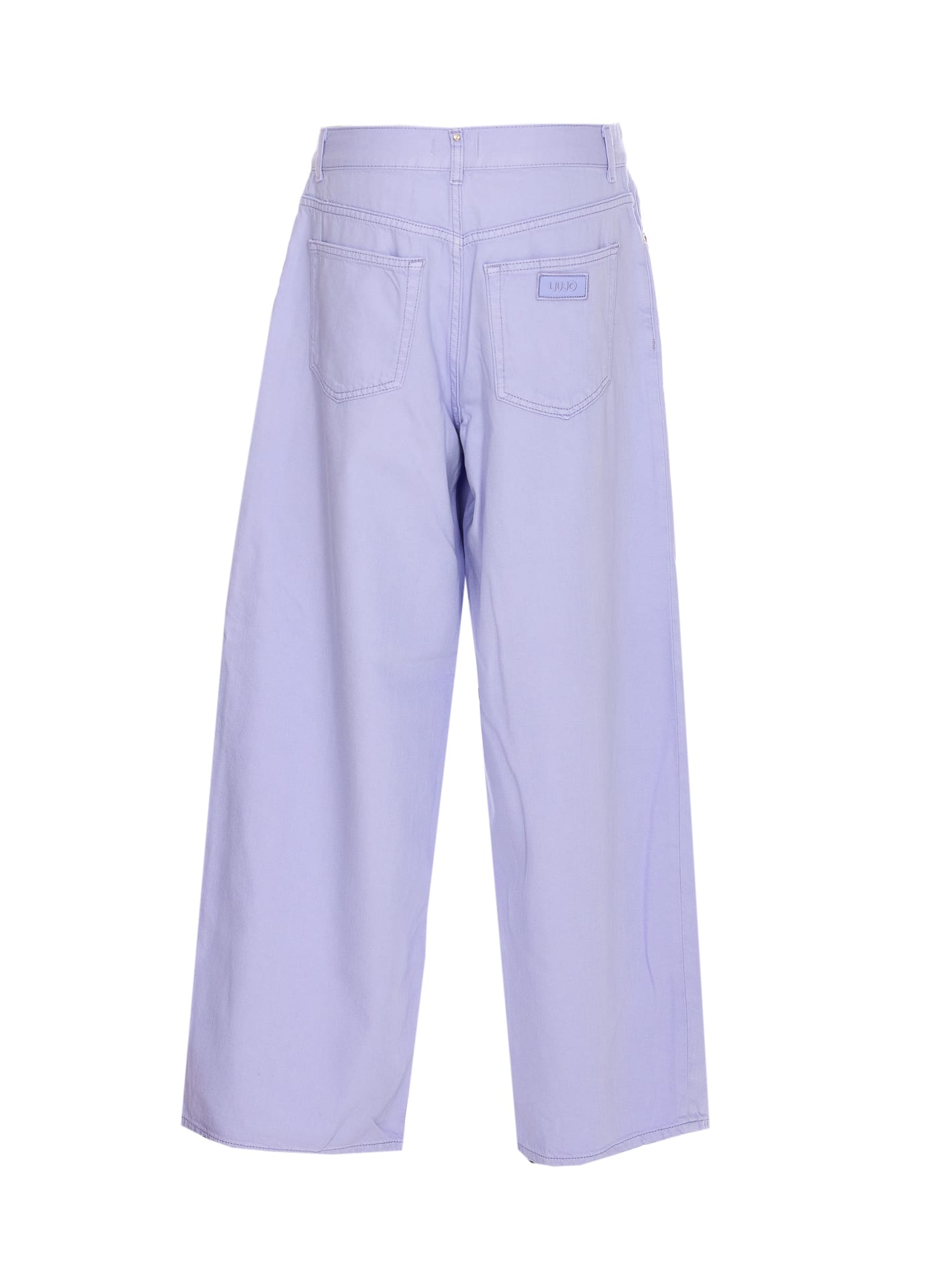 Liu •jo Trousers Flared Wide-leg 5 Pockets