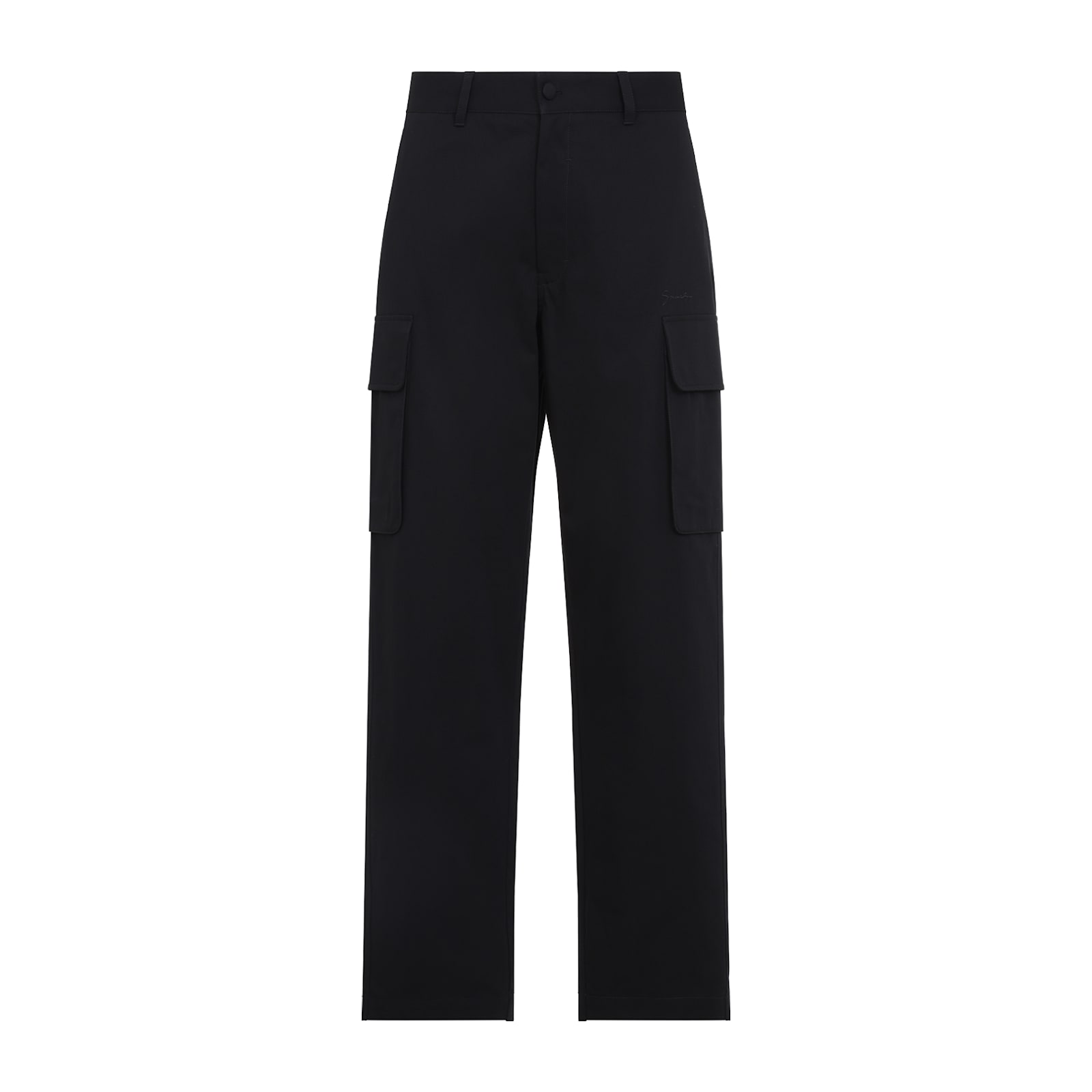 Givenchy Cotton Trousers In Black