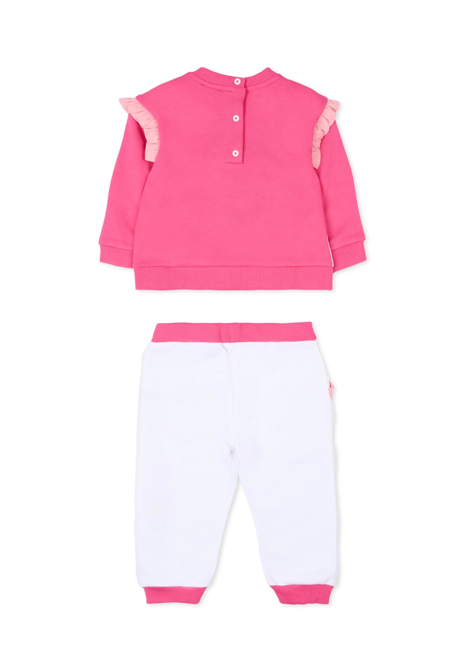 Missoni Multicolor Set For Baby Girl With Logo In White