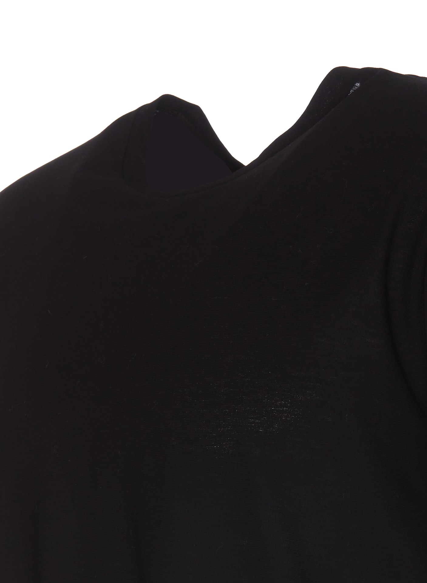 Shop Herno Jersey Crepe T-shirt In Black