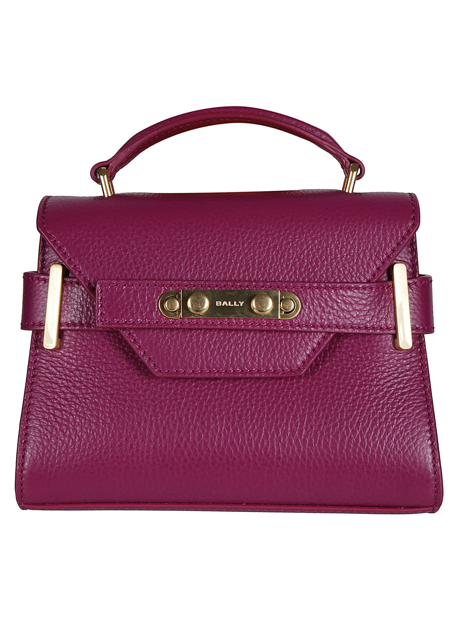 Bally Envelope Snap Tote In Red