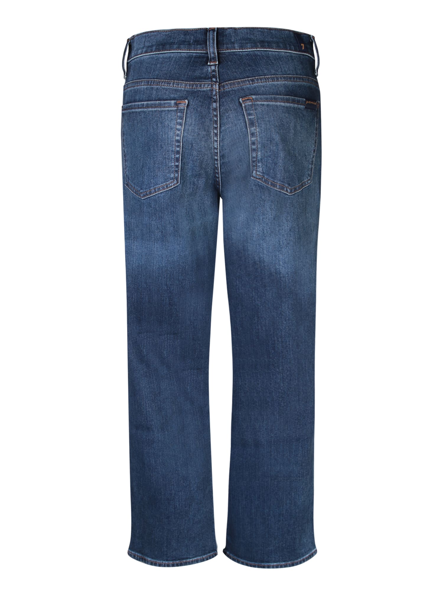 Shop 7 For All Mankind The Modern Straight Blue Jeans