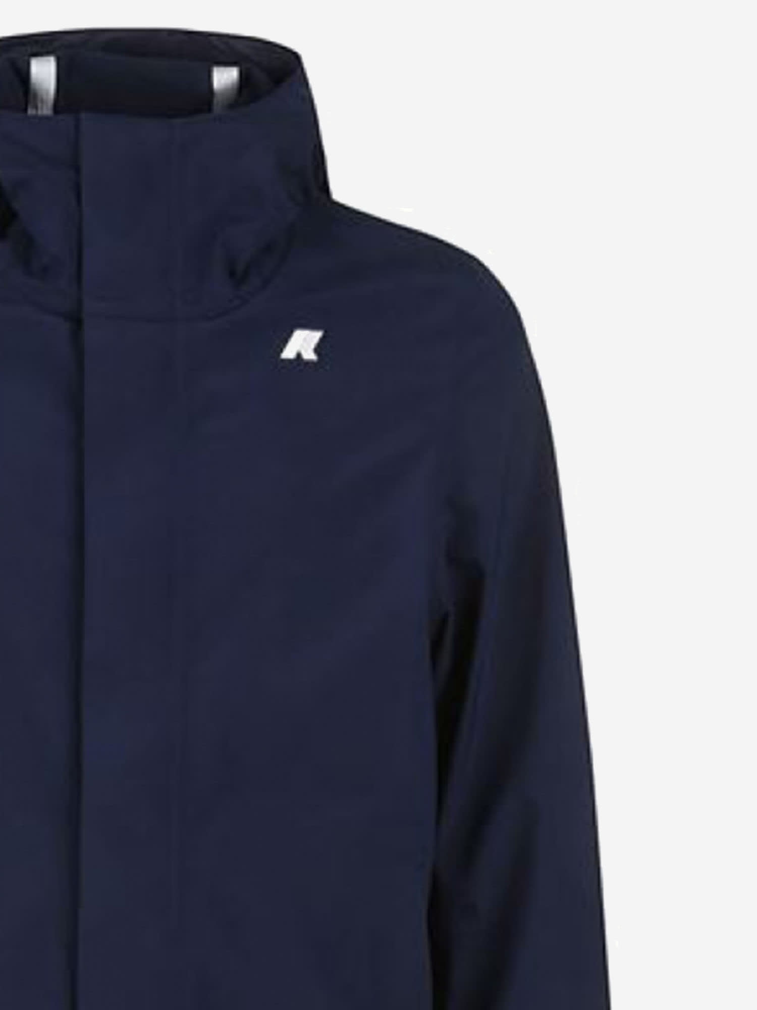 K-way Thomas Bonded Jacket In Blue