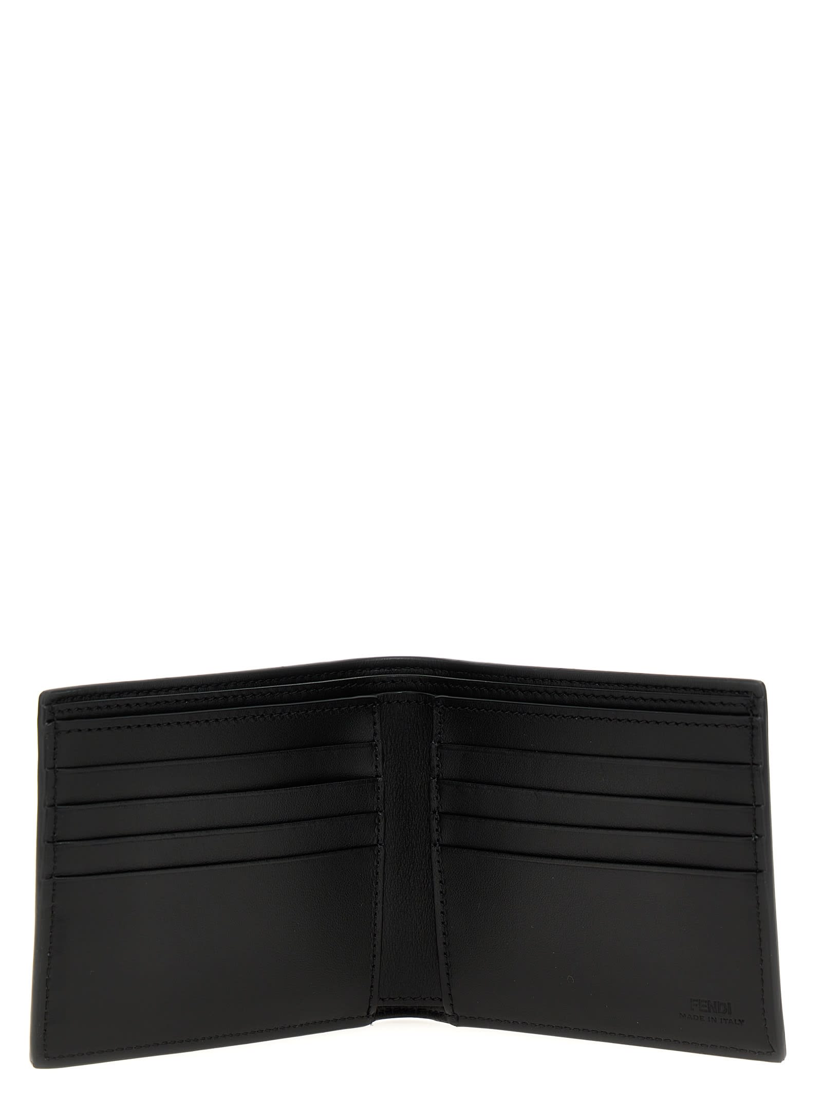 Shop Fendi Wallet  Shadow Diagonal In Black