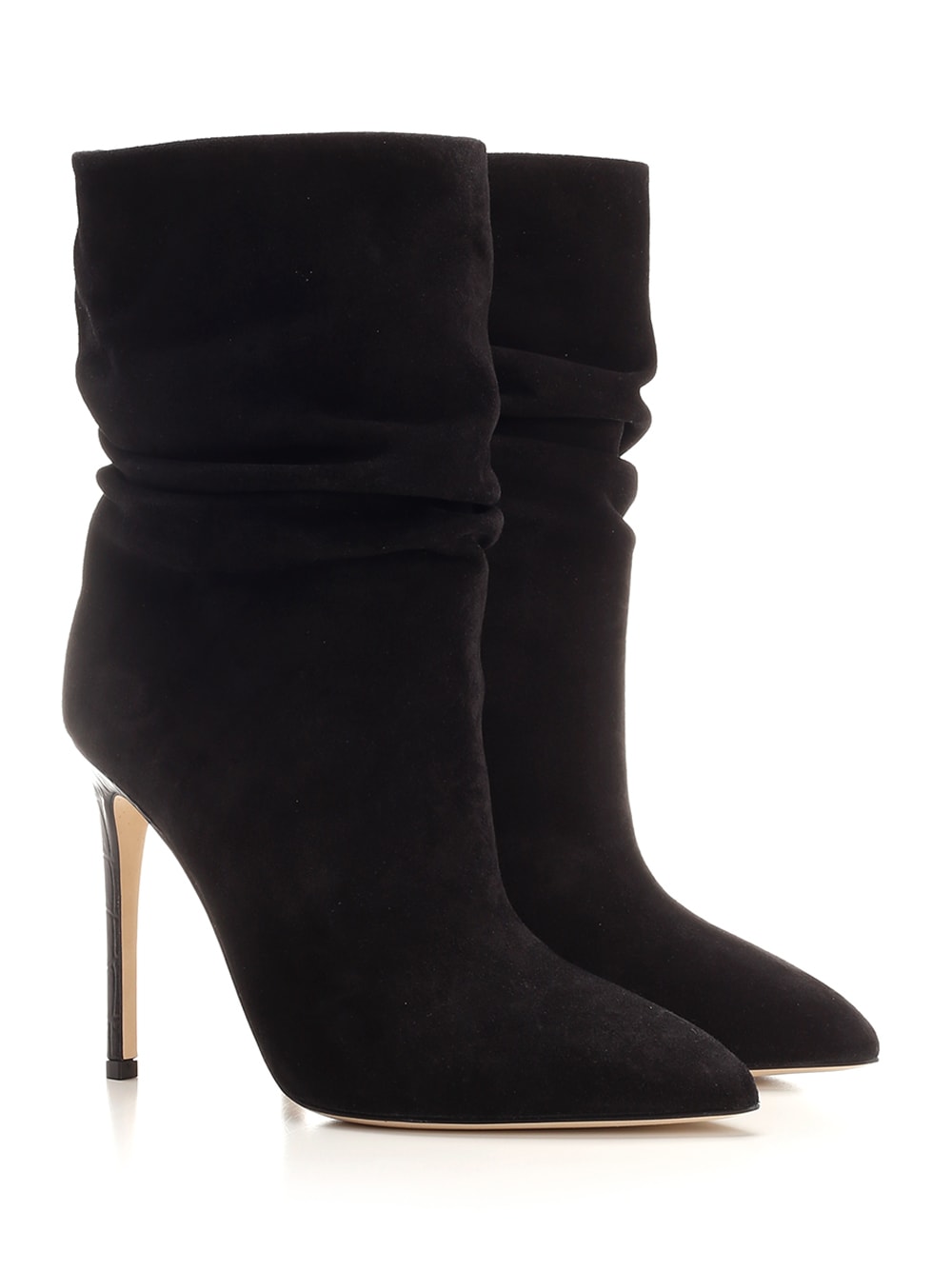 Shop Paris Texas Slouchy Boots In Nero
