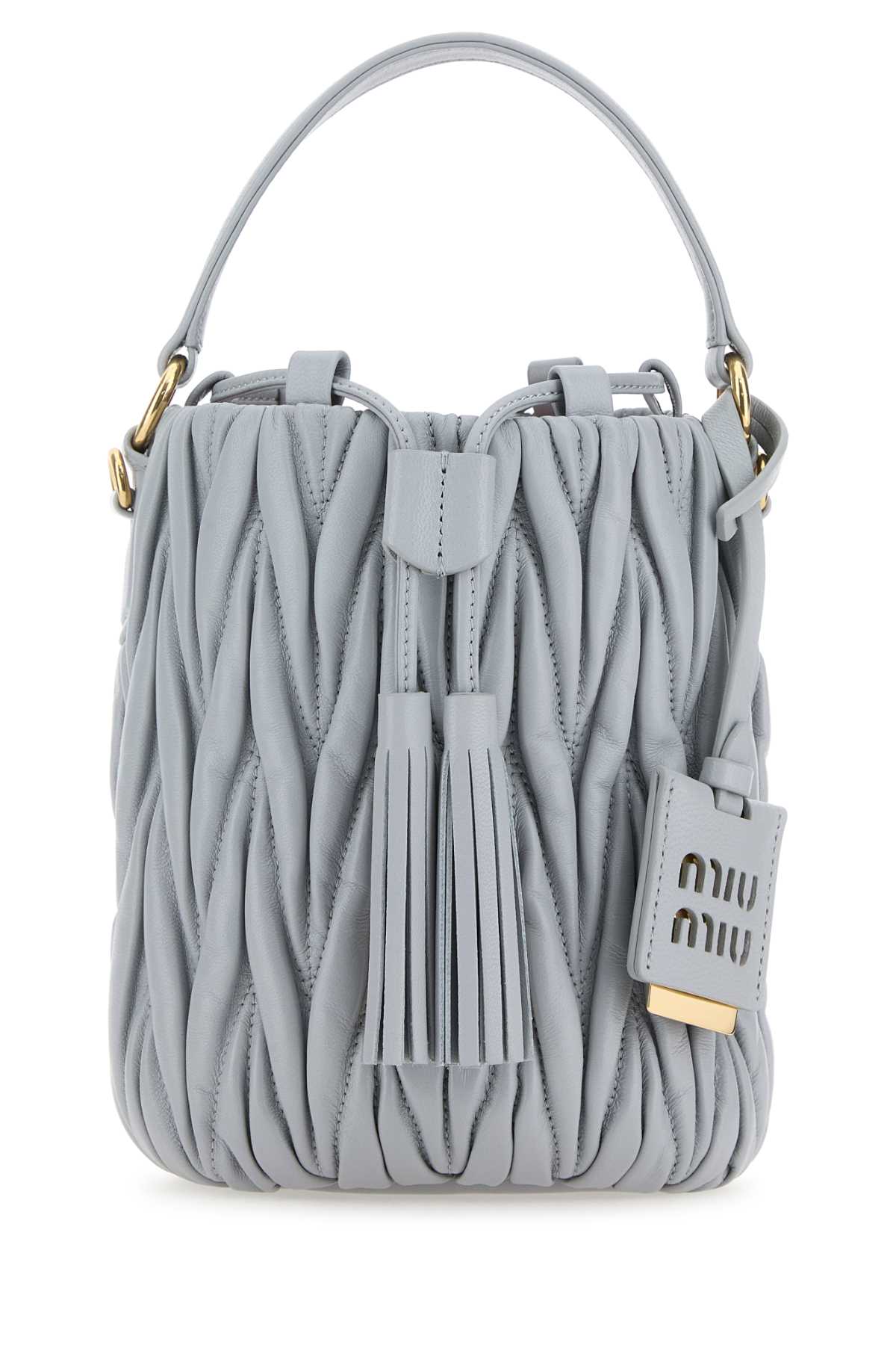 Nappa Leather Bucket Bag