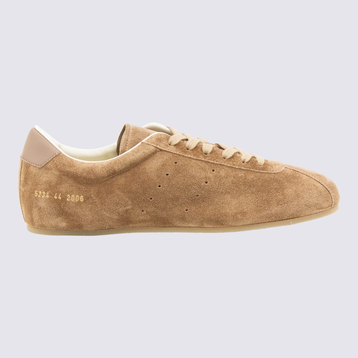 Taupe Leather Sneakers - Common Projects - Modalova