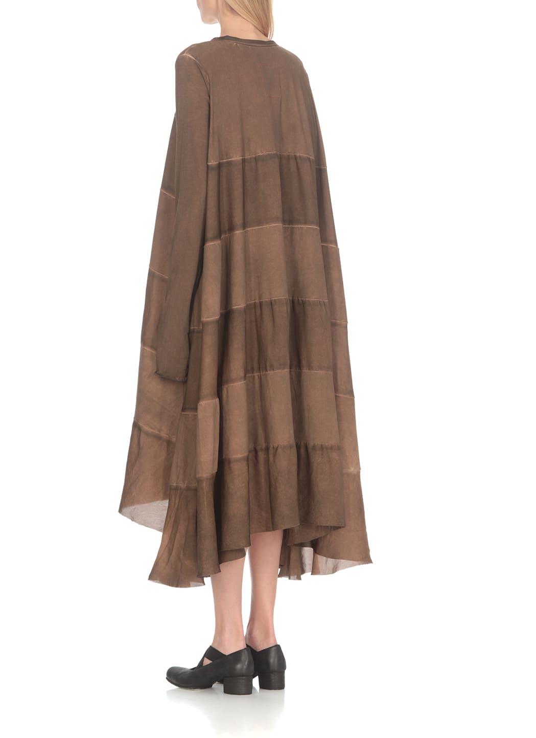 Shop Uma Wang Diana Dress In Brown